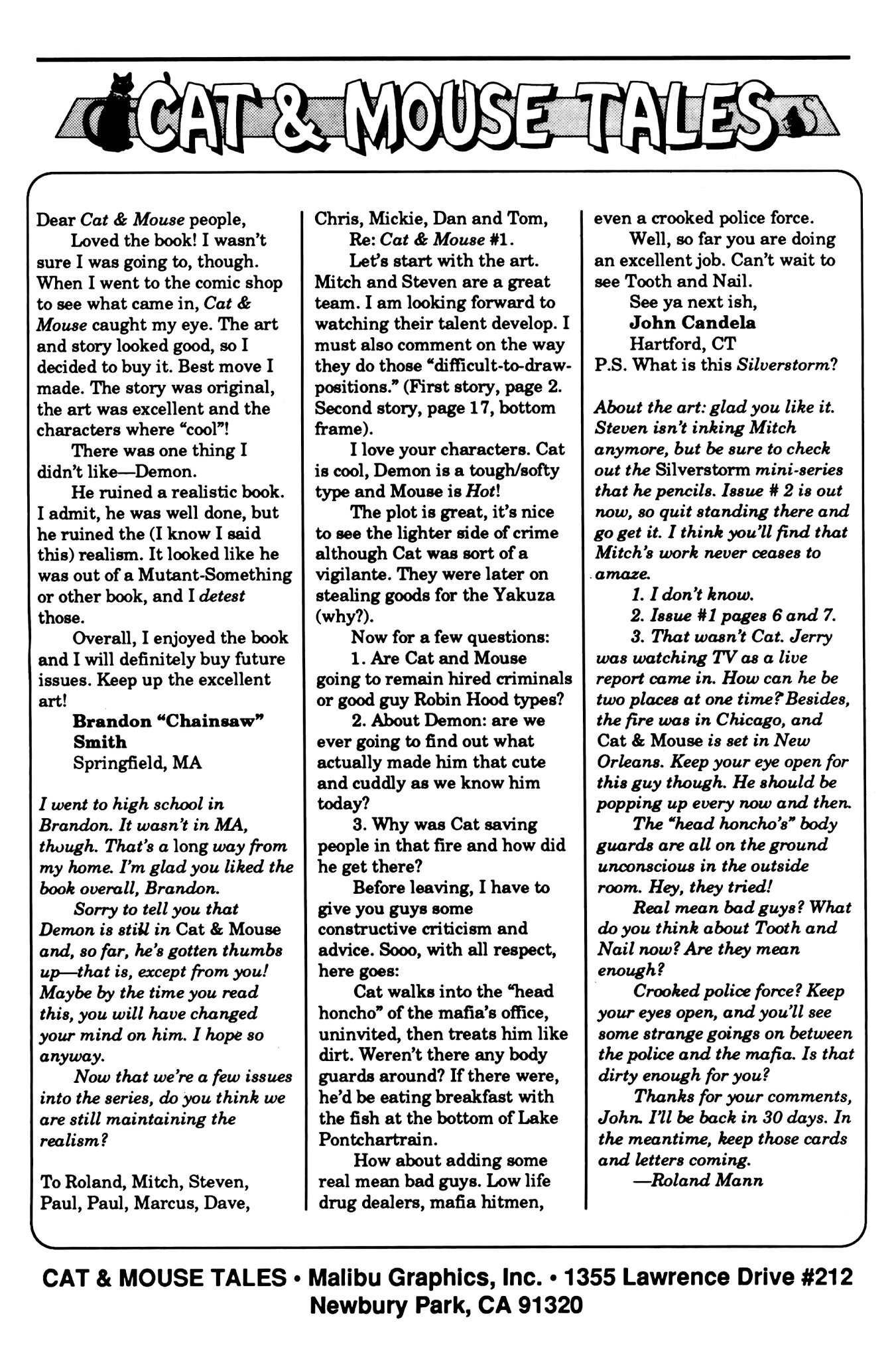 Read online Cat & Mouse comic -  Issue #4 - 27