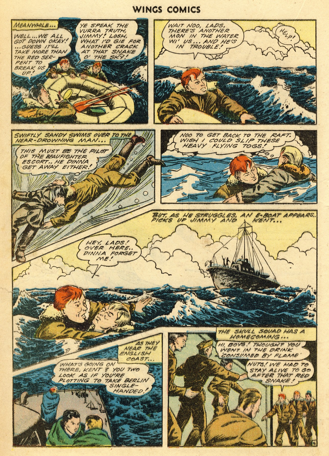 Read online Wings Comics comic -  Issue #46 - 30