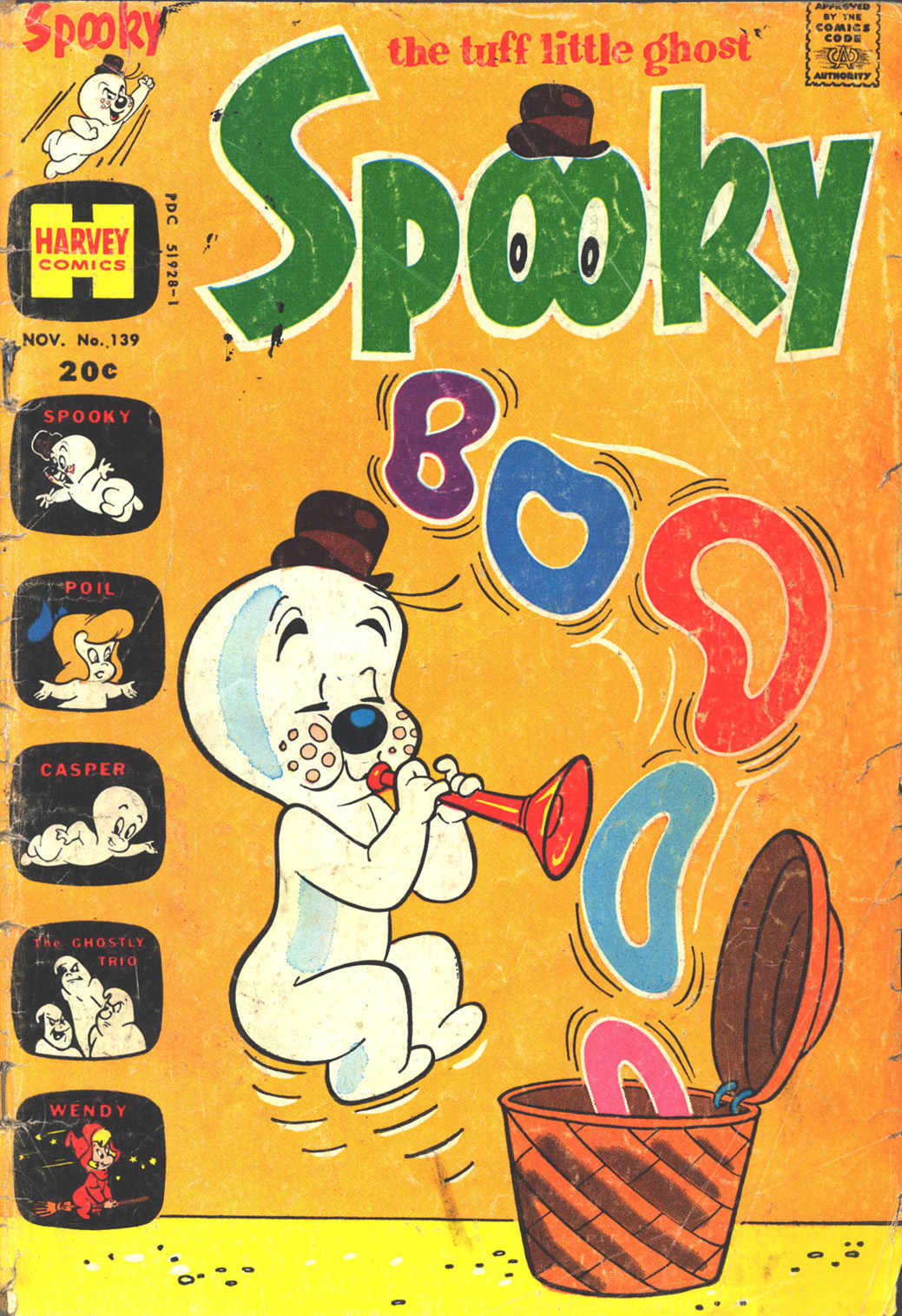 Read online Spooky comic -  Issue #139 - 1