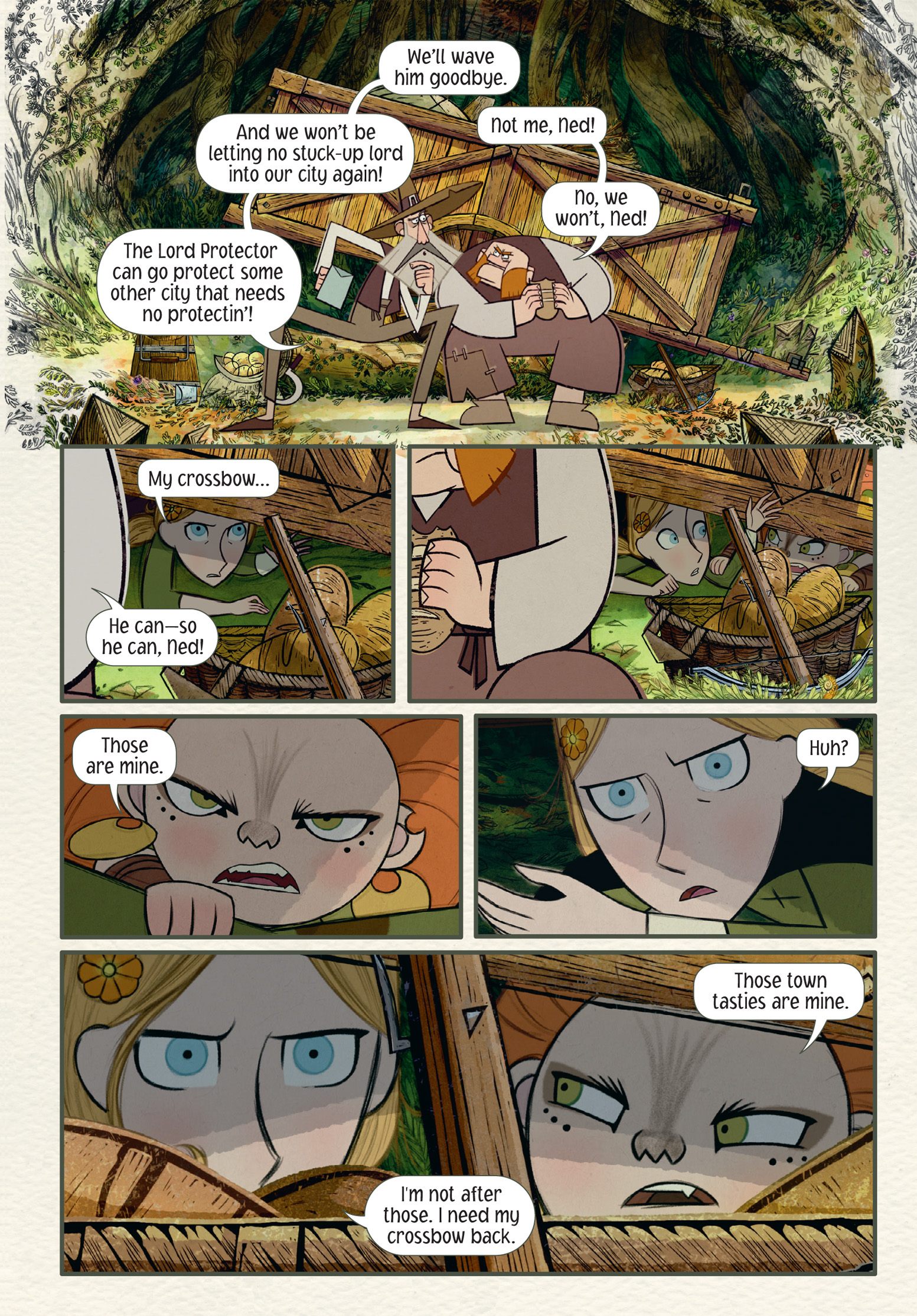 Read online Wolfwalkers: The Graphic Novel comic -  Issue # TPB (Part 2) - 6