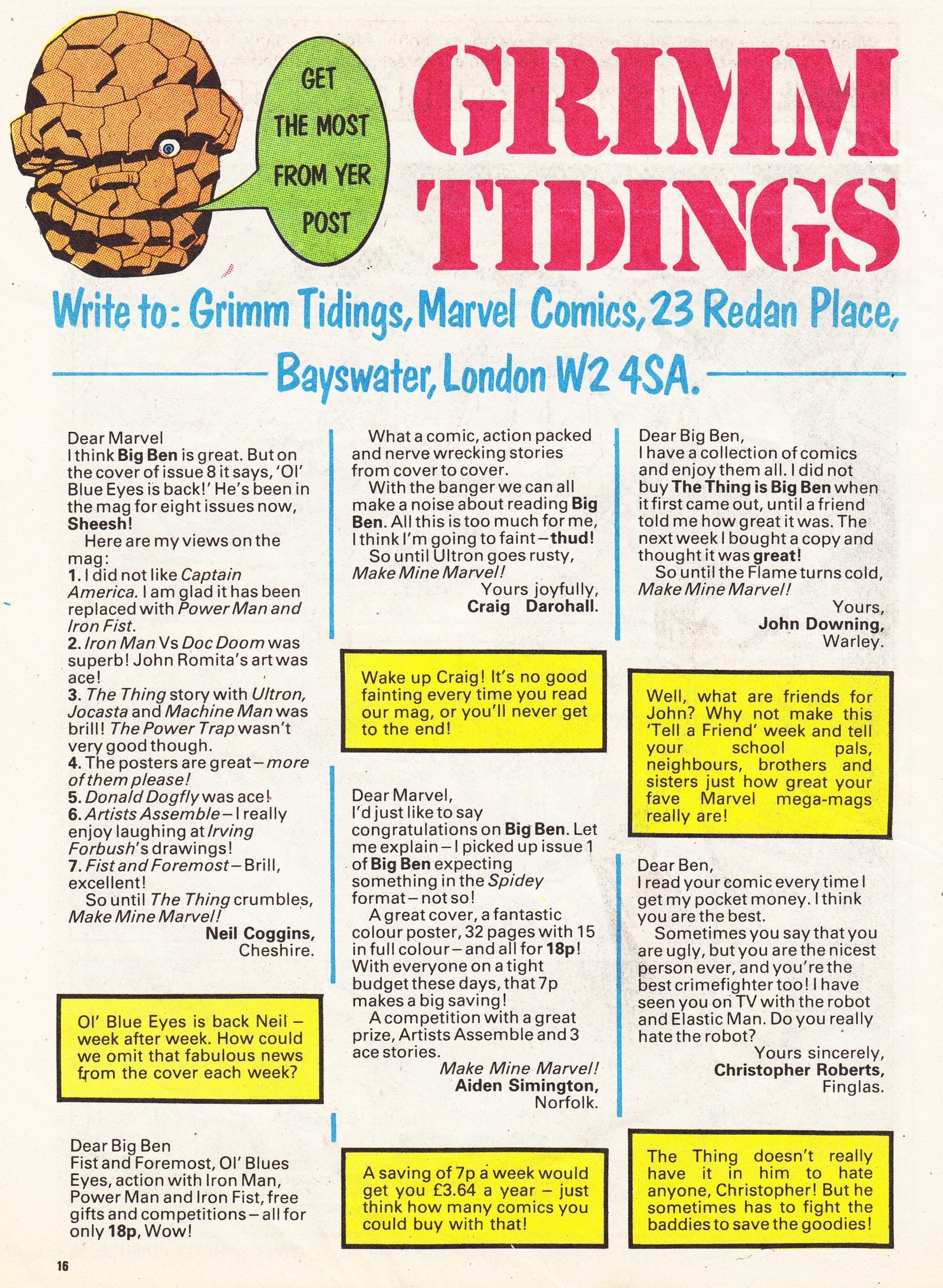 Read online The Thing Is Big Ben comic -  Issue #15 - 16