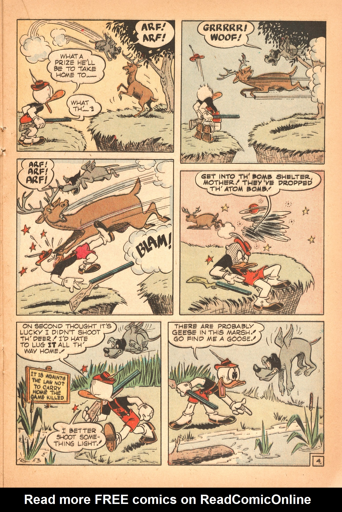 Read online Super Duck Comics comic -  Issue #37 - 23