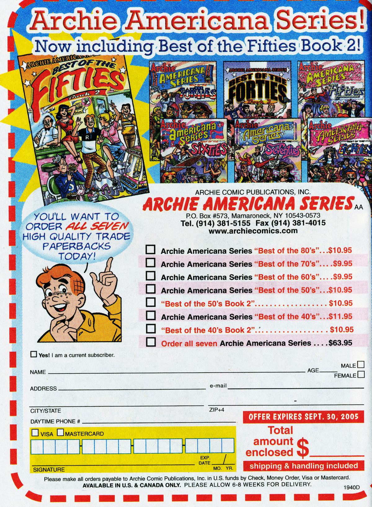 Read online Betty and Veronica Digest Magazine comic -  Issue #157 - 91