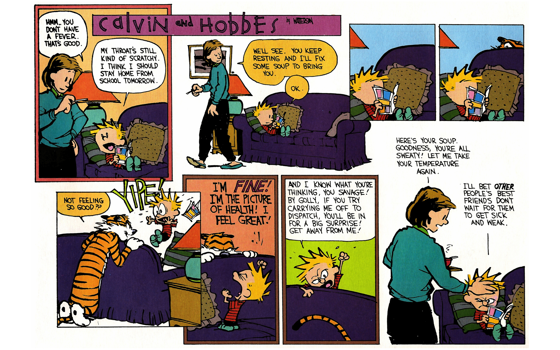 Read online Calvin and Hobbes comic -  Issue #8 - 164