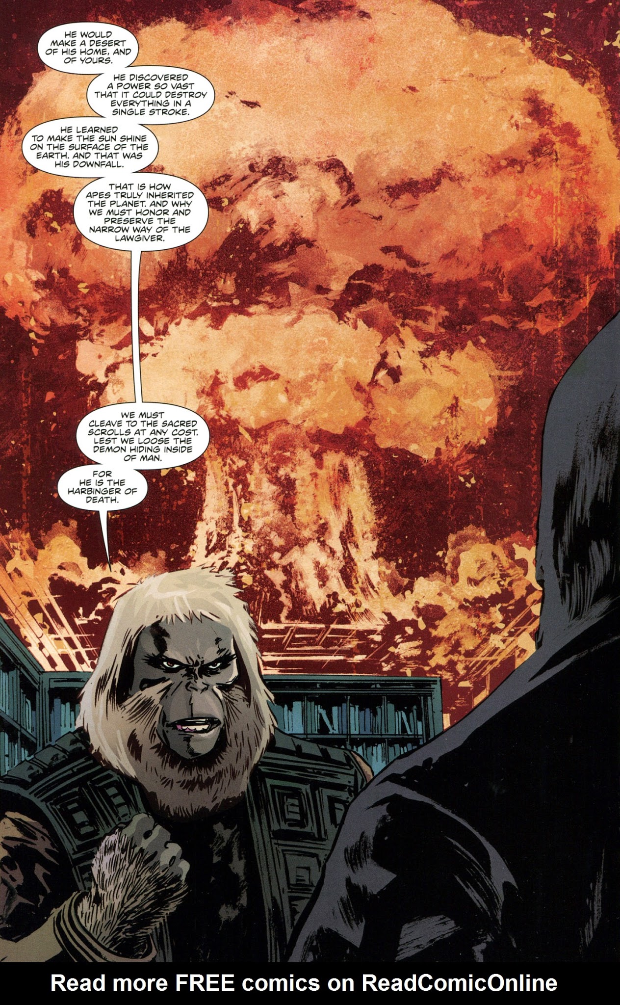 Read online Betrayal of the Planet of the Apes comic -  Issue #4 - 14