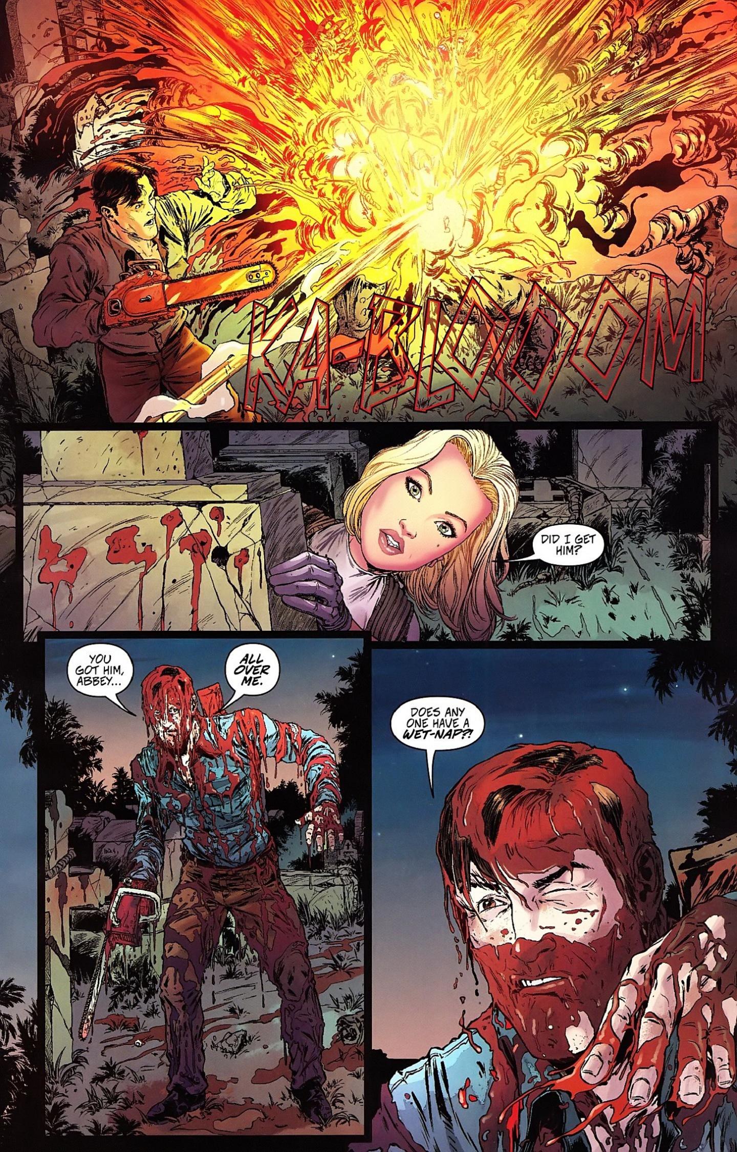 Read online Danger Girl and the Army of Darkness comic -  Issue #5 - 12