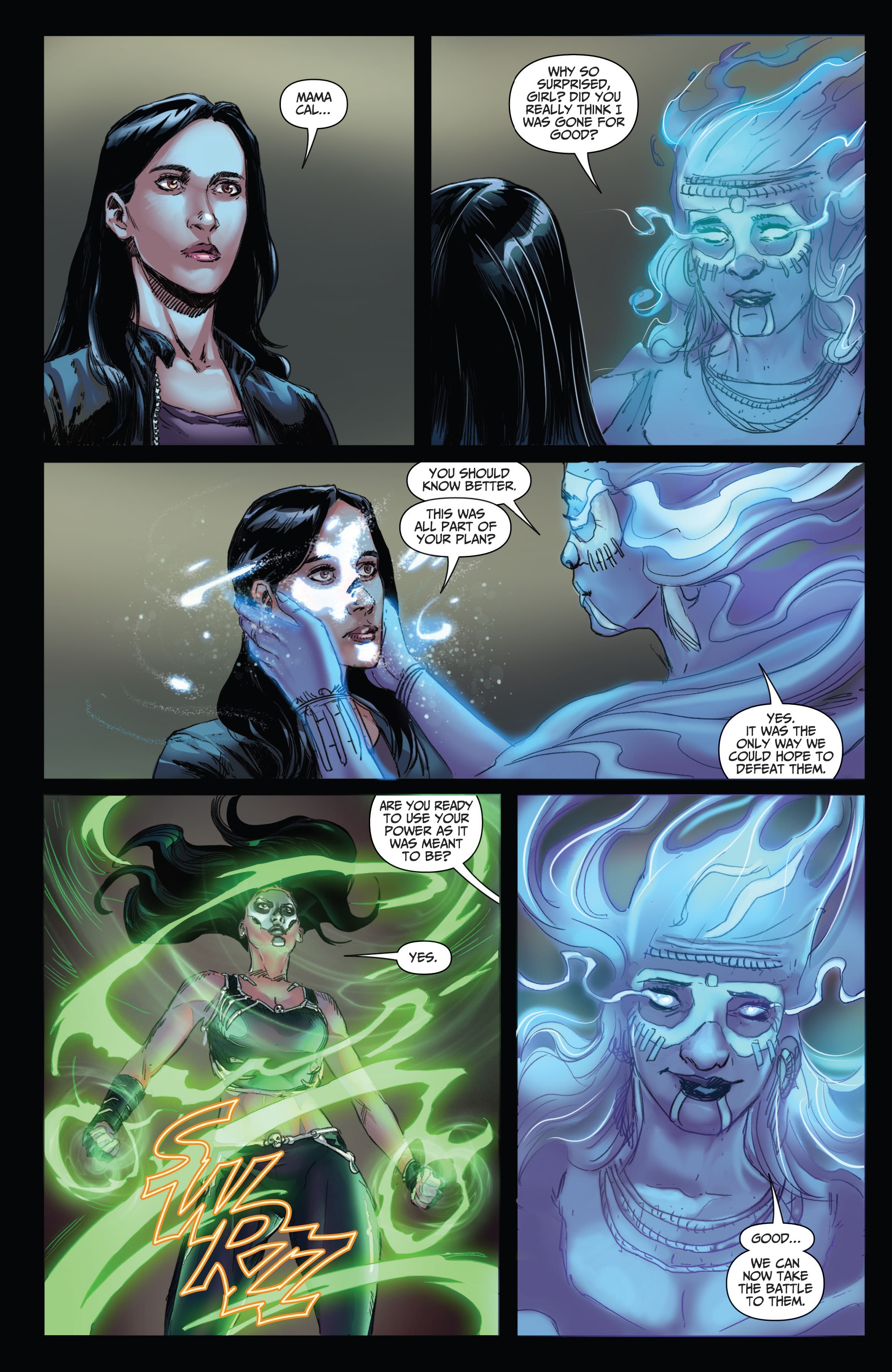 Read online Grimm Spotlight: Mystere: Voodoo Dawn comic -  Issue # Full - 23