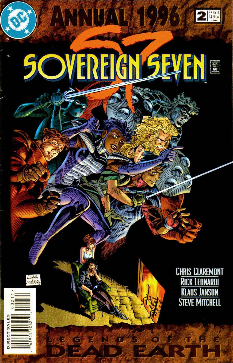 Read online Sovereign Seven comic -  Issue # Annual 2 - 1