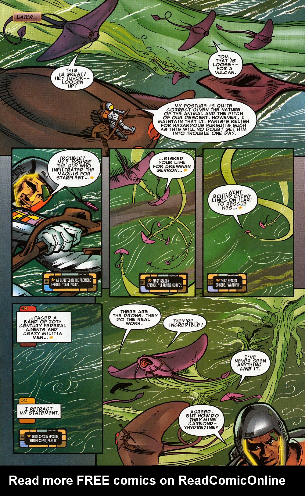 Read online Star Trek: Voyager comic -  Issue #13 - 9