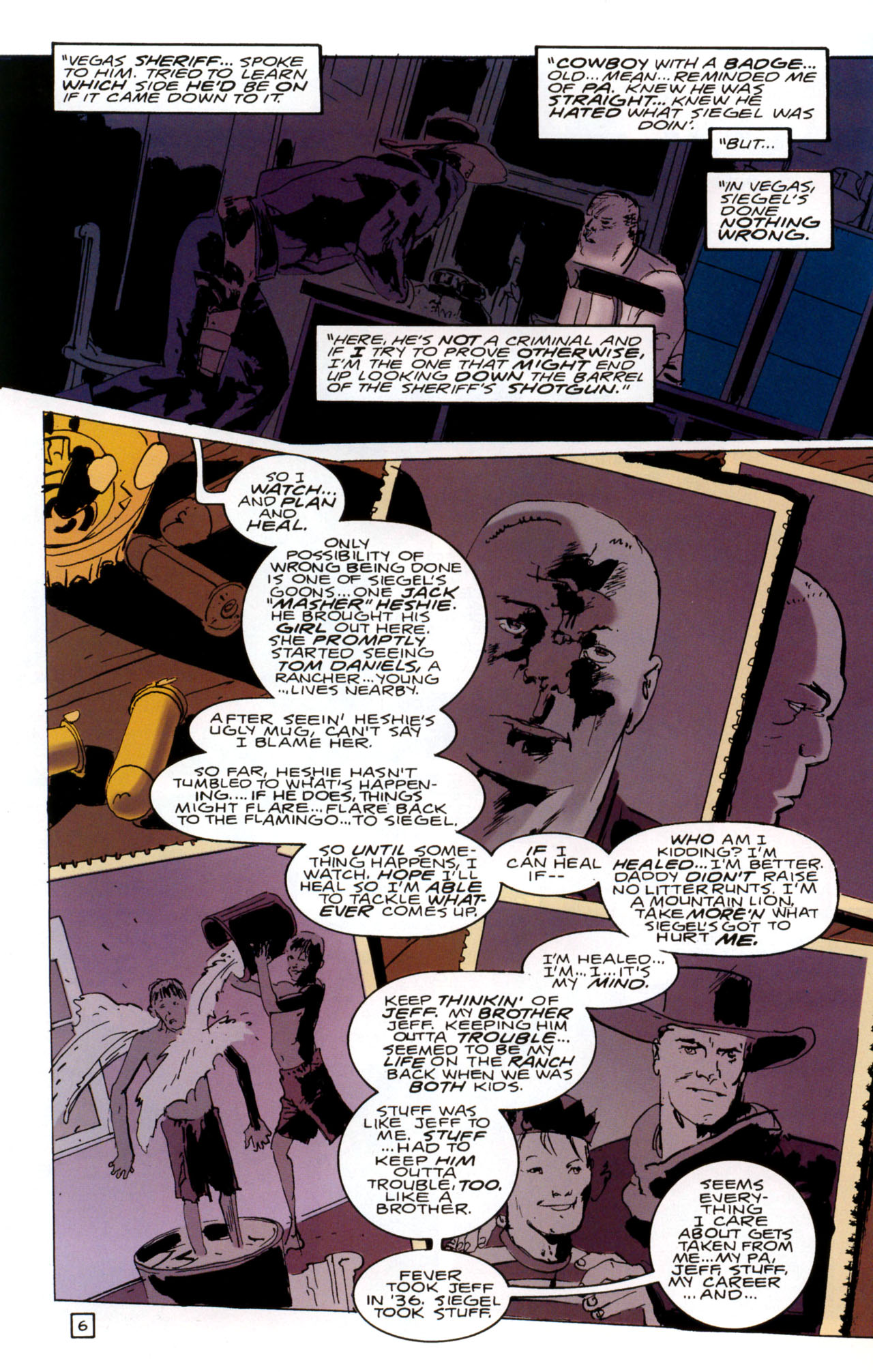 Read online Vigilante: City Lights, Prairie Justice comic -  Issue #3 - 7