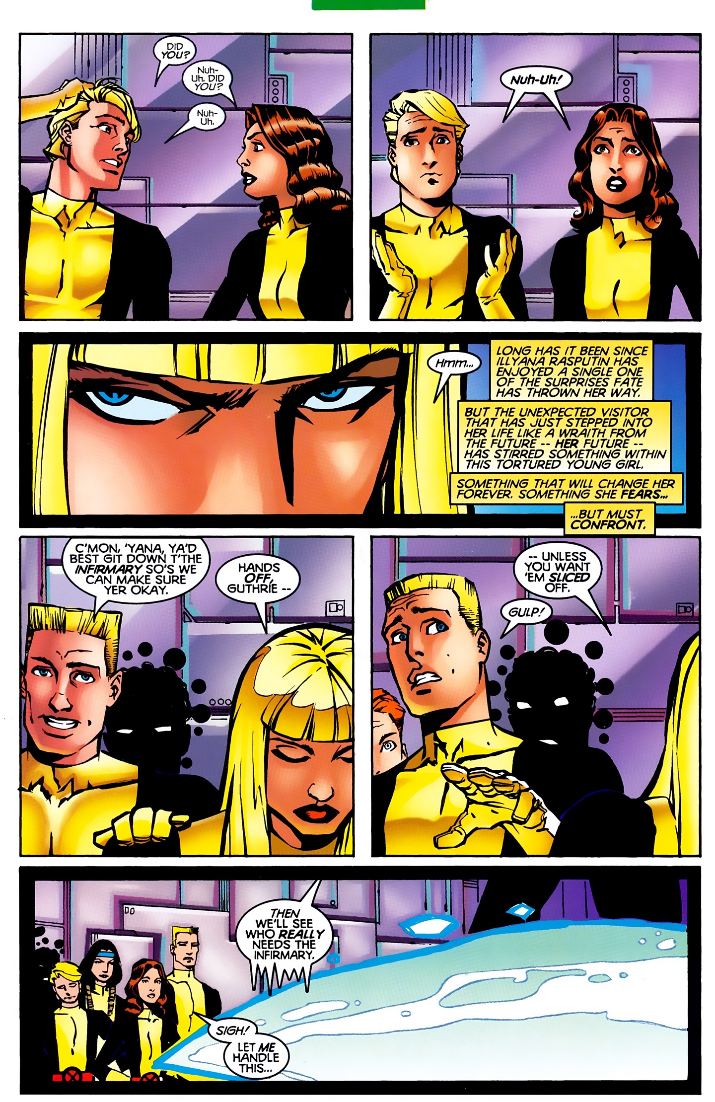 Read online New Mutants: Truth or Death comic -  Issue #1 - 11