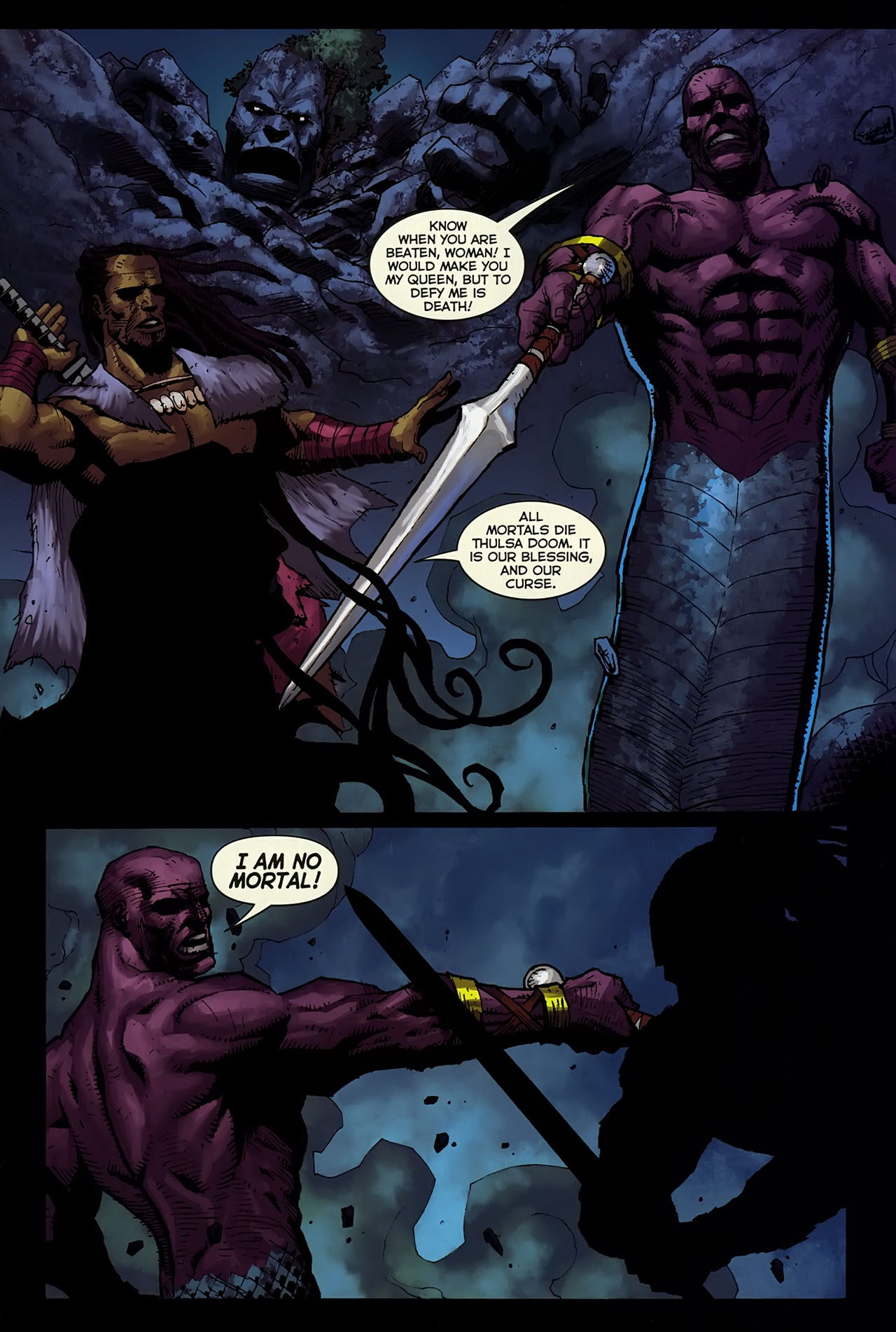 Read online Sword of Red Sonja: Doom of the Gods comic -  Issue #4 - 13