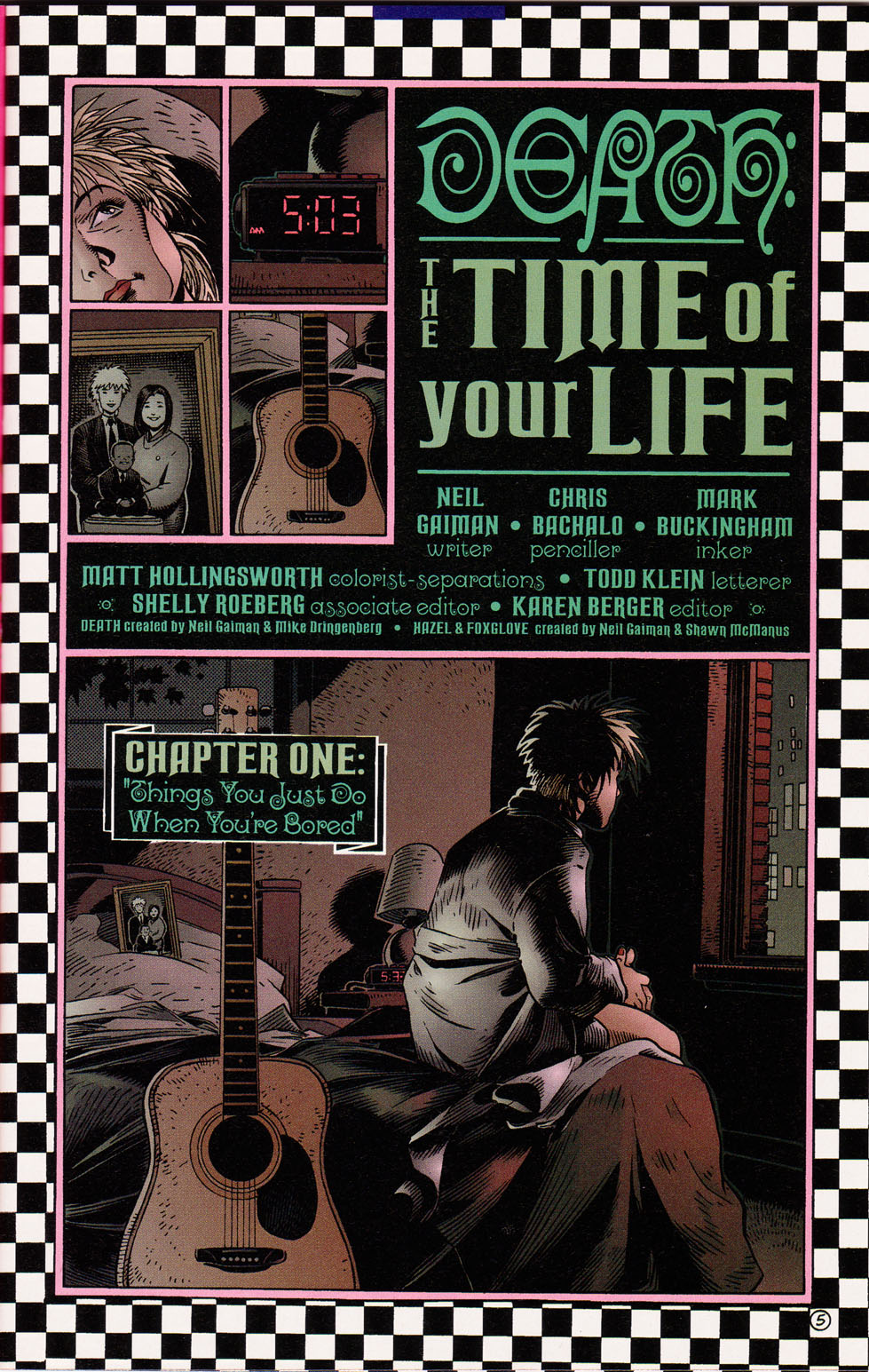 Read online Death: The Time of Your Life comic -  Issue #1 - 6