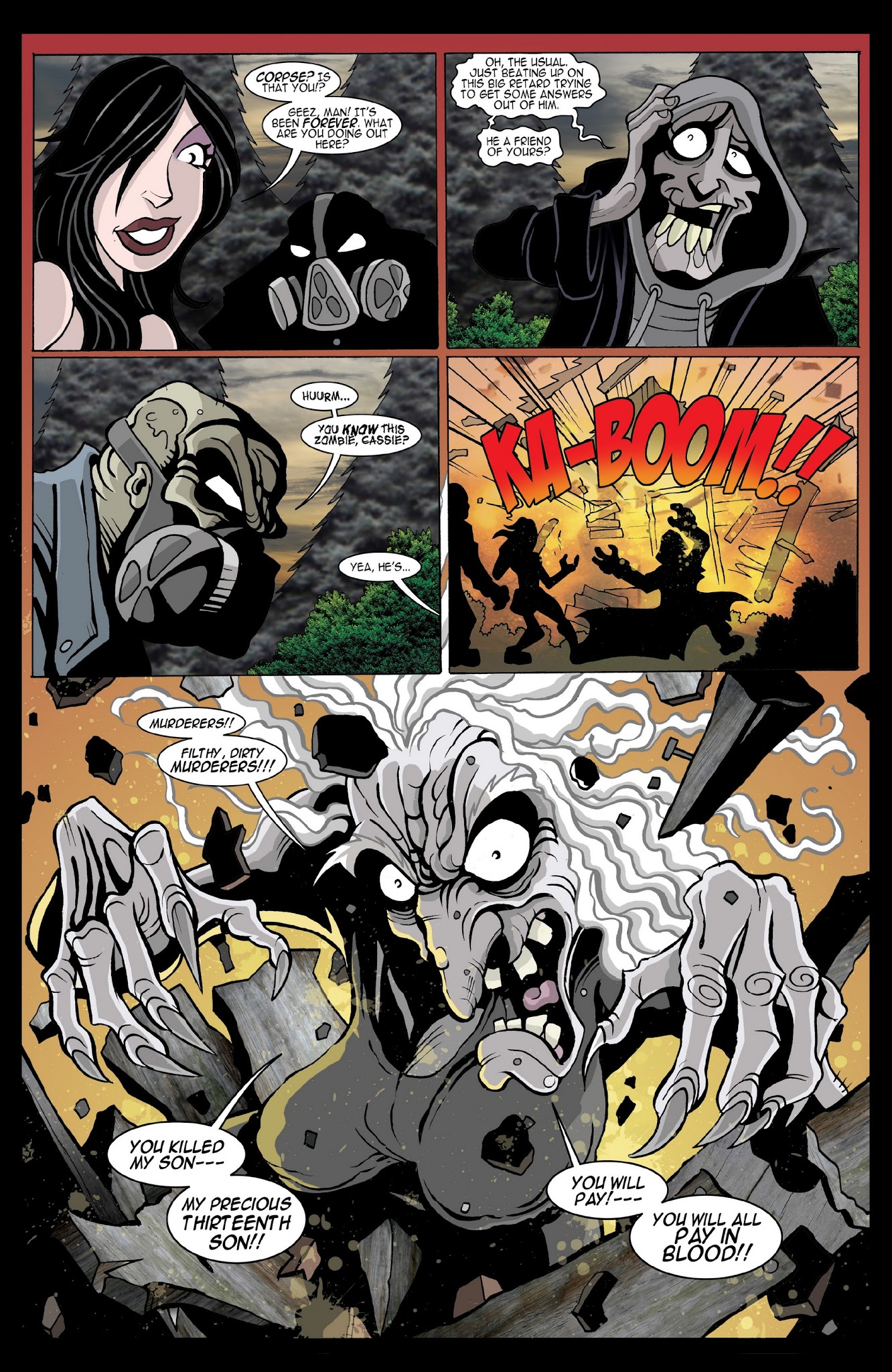 Read online Hack/Slash Omnibus comic -  Issue # TPB 3 - 447