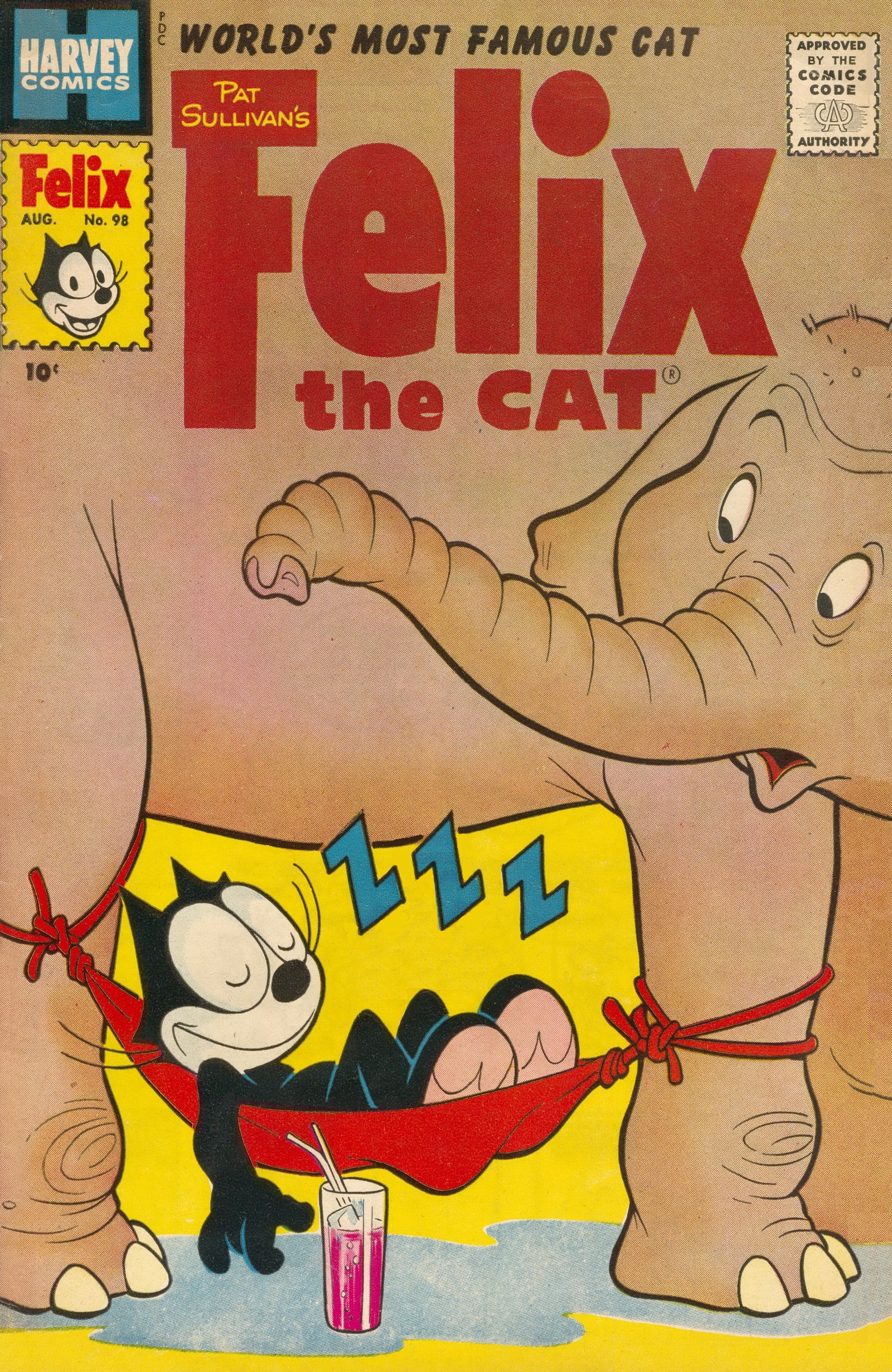 Read online Felix the Cat (1955) comic -  Issue #98 - 1
