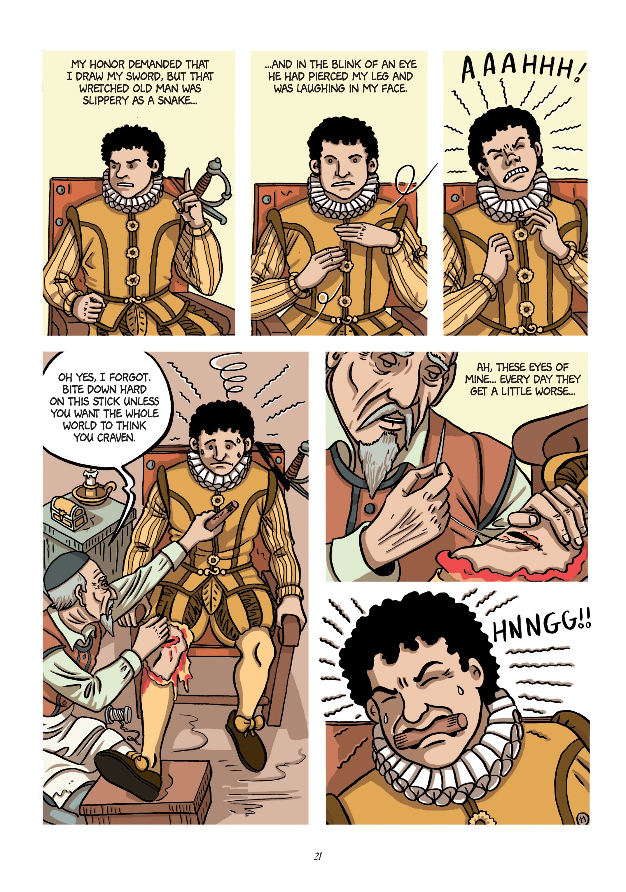 Read online Cervantes comic -  Issue # TPB 1 - 20