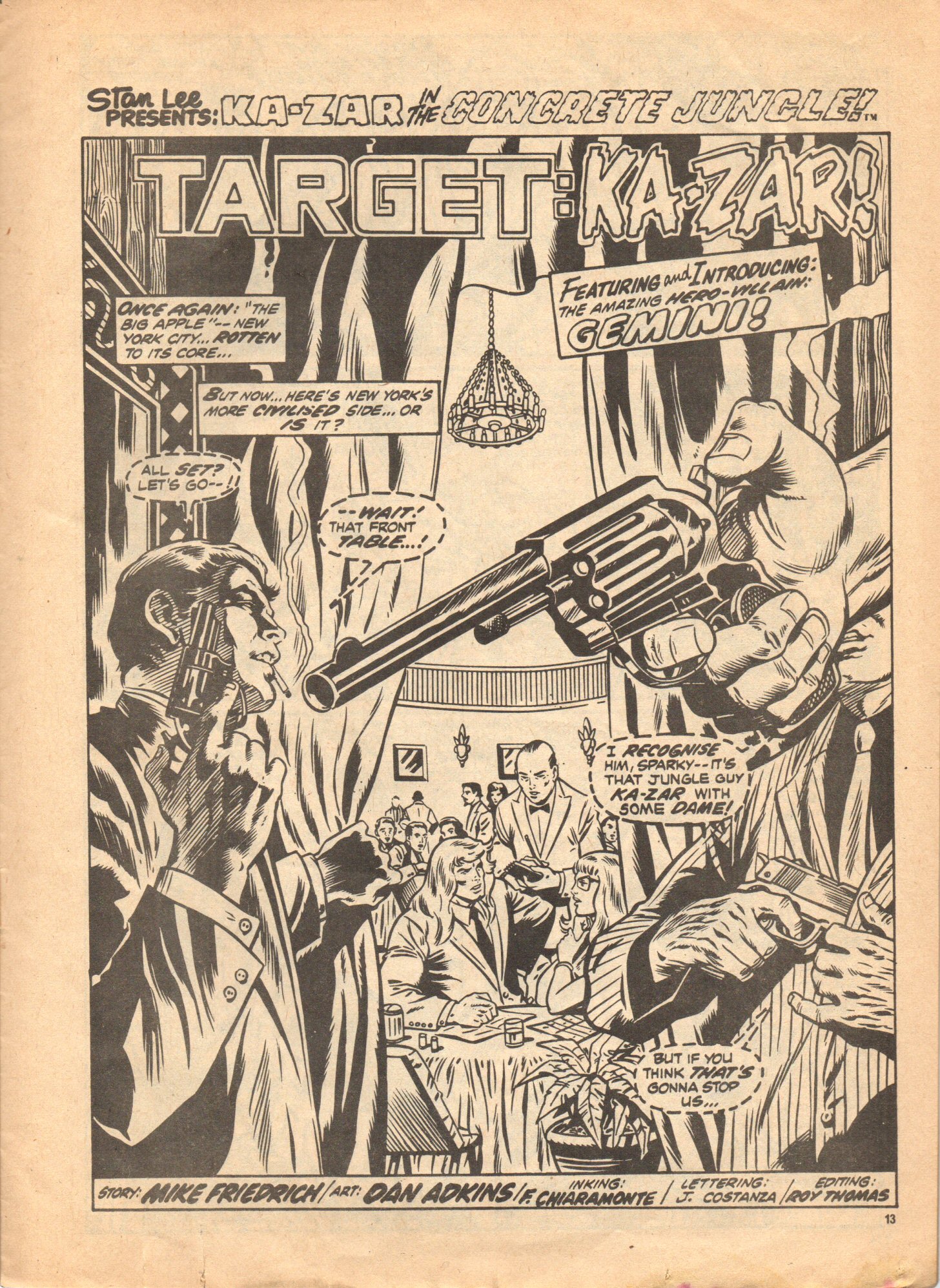 Read online Planet of the Apes (1974) comic -  Issue #67 - 13
