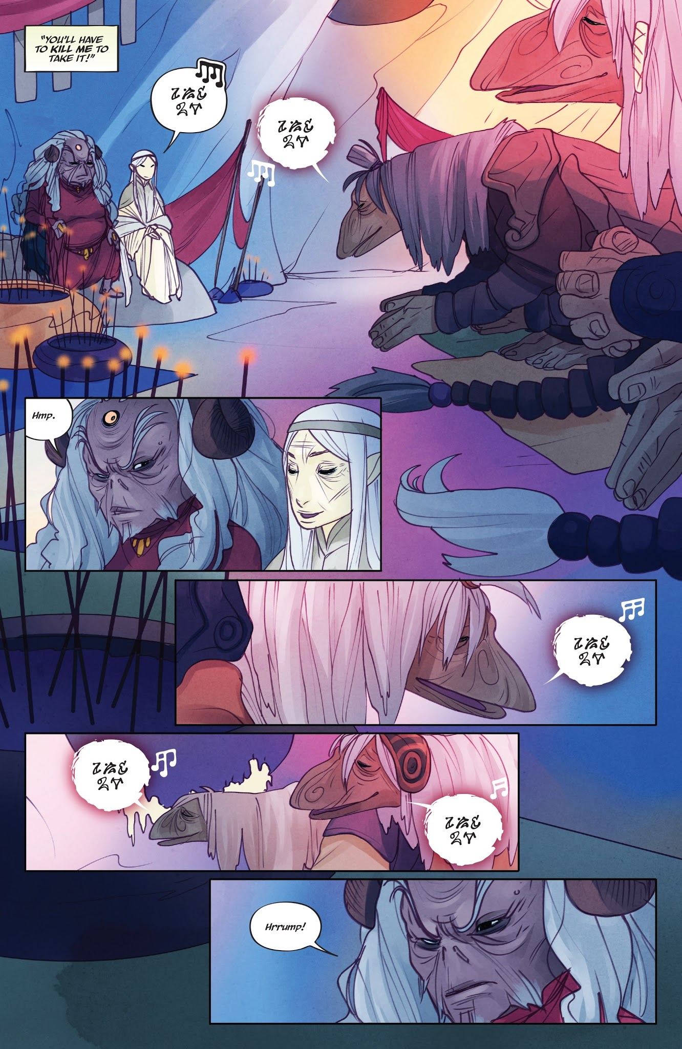 Read online The Power of the Dark Crystal comic -  Issue #5 - 16