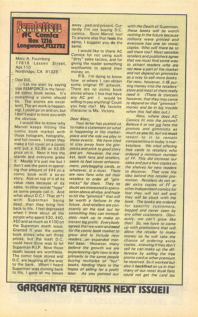 Read online Femforce comic -  Issue #62 - 32