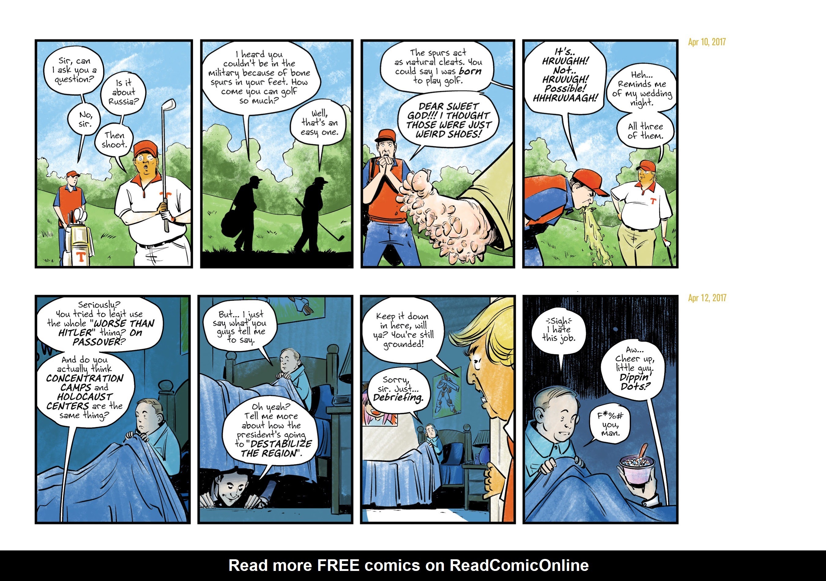 Read online Lil' Donnie: Executive Privilege comic -  Issue # TPB - 25