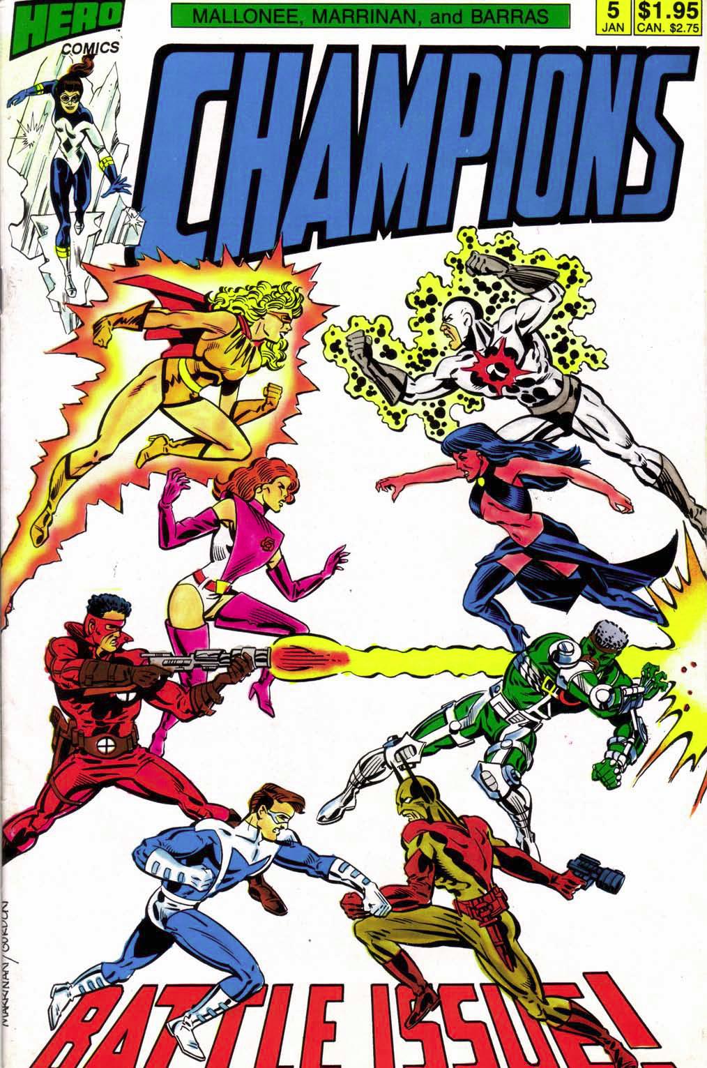 Read online Champions (1987) comic -  Issue #5 - 1
