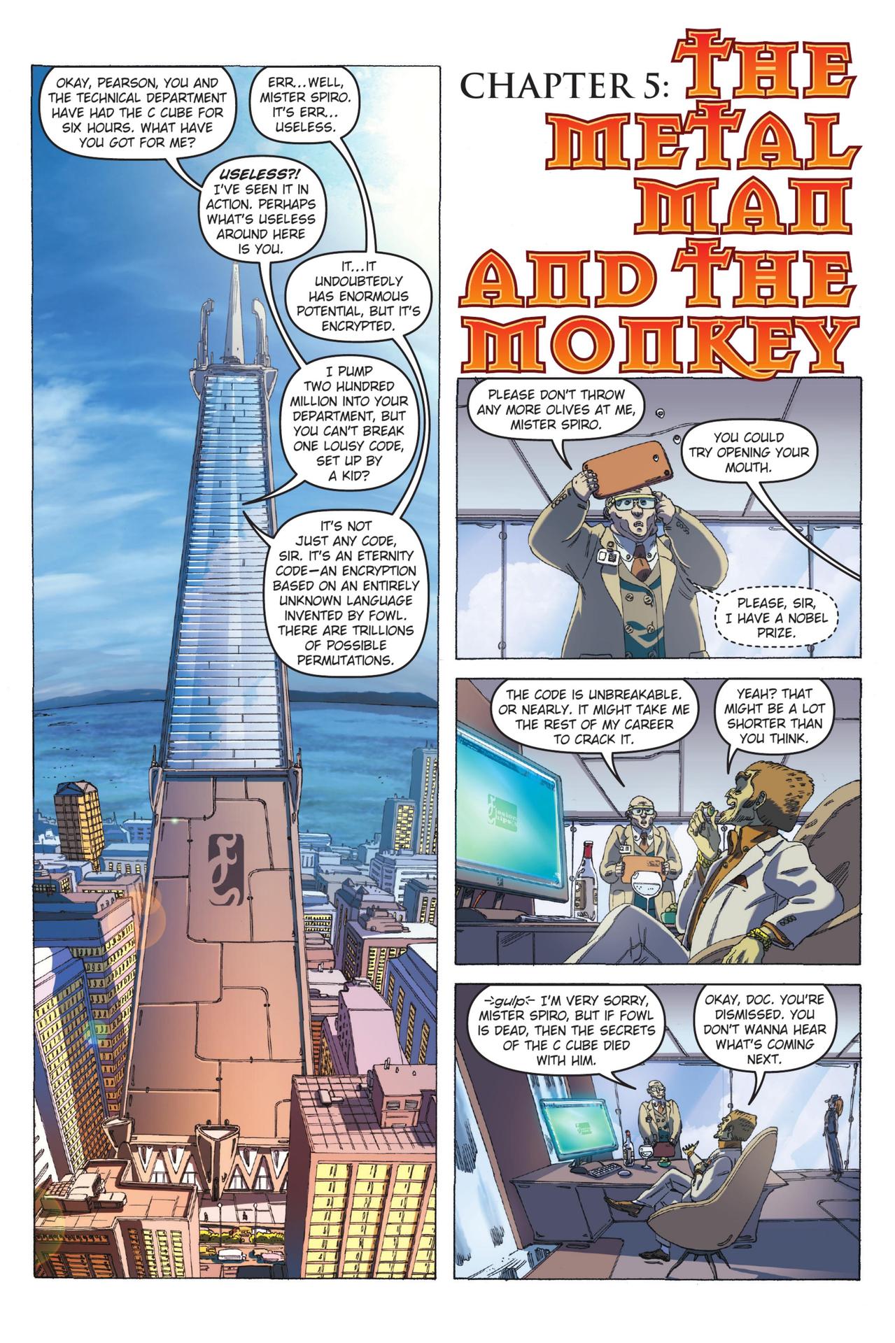 Read online Artemis Fowl: The Eternity Code comic -  Issue # TPB - 51