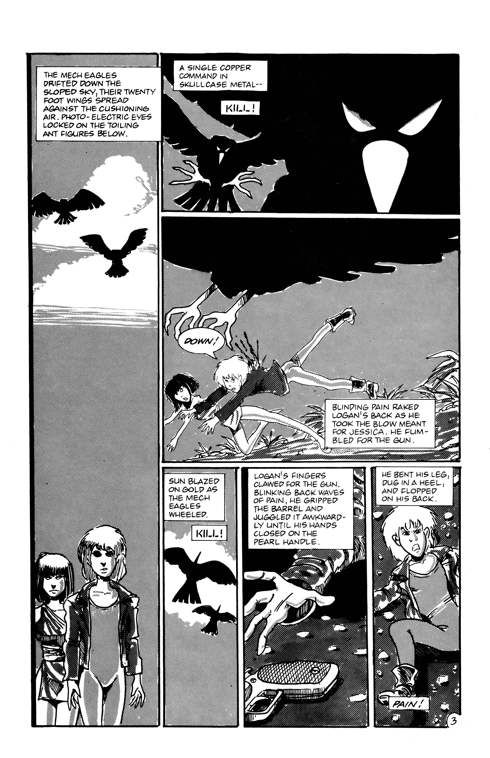 Read online Logan's Run (1990) comic -  Issue #4 - 5
