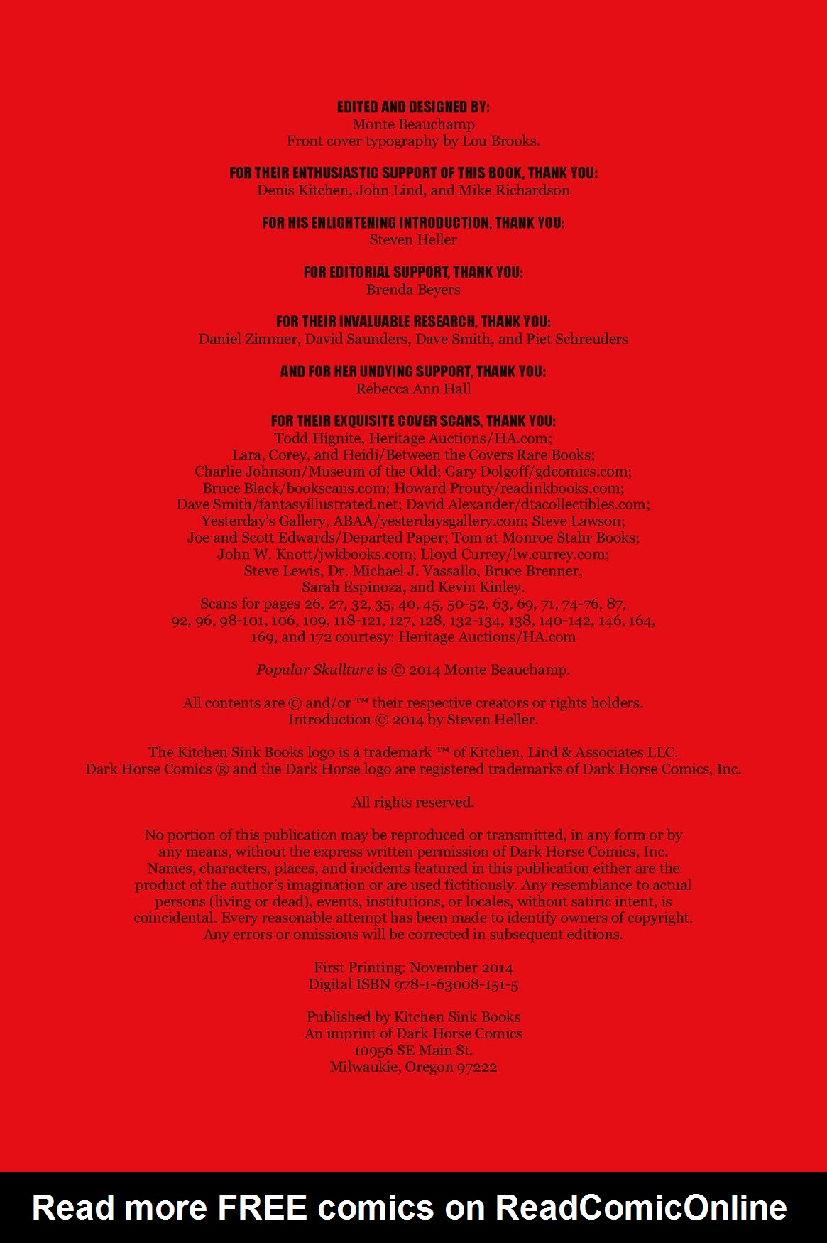 Read online Popular Skullture: The Skull Motif in Pulps, Paperbacks, and Comics comic -  Issue # TPB (Part 1) - 6