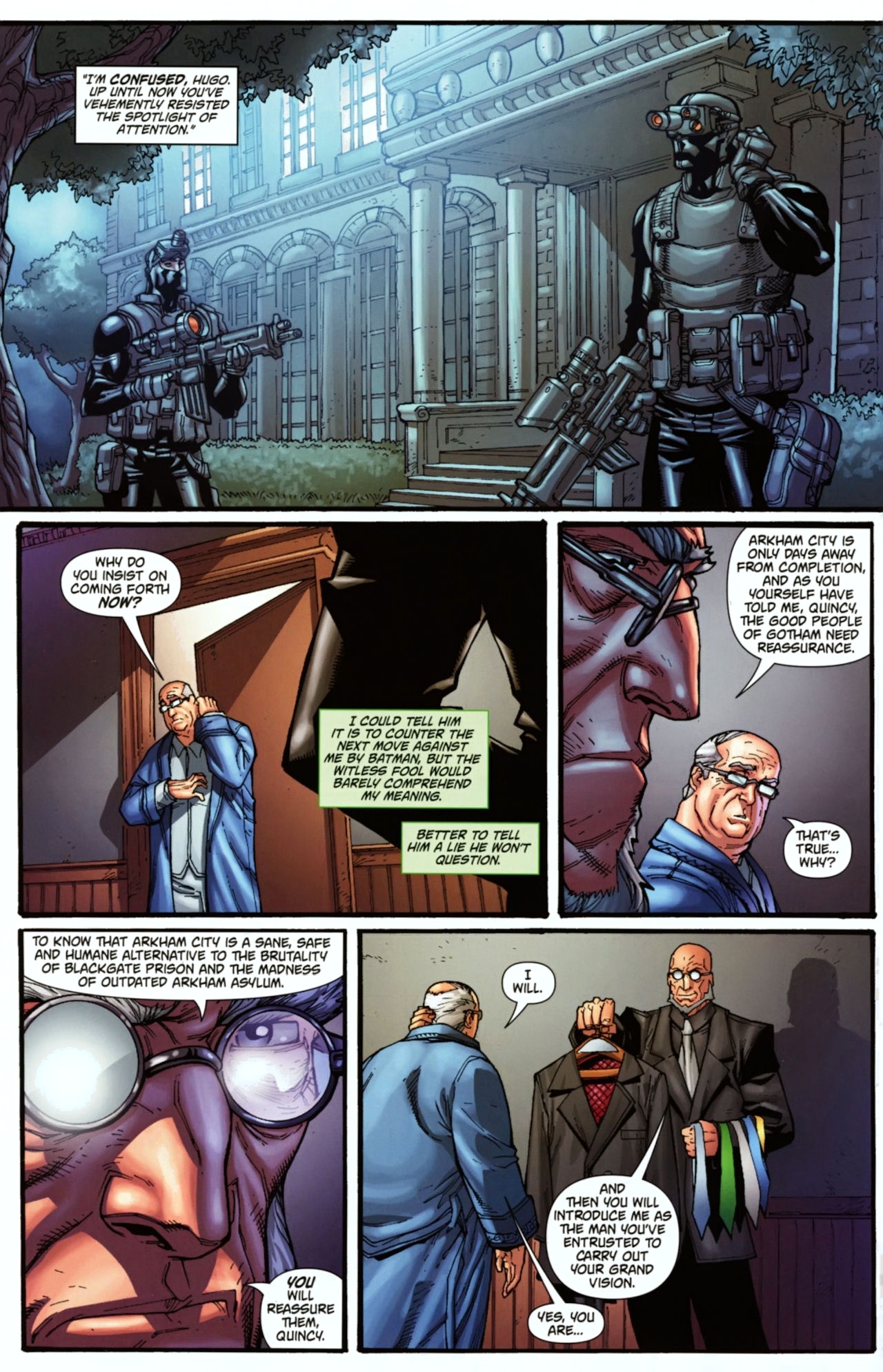 Read online Batman: Arkham City comic -  Issue #5 - 6