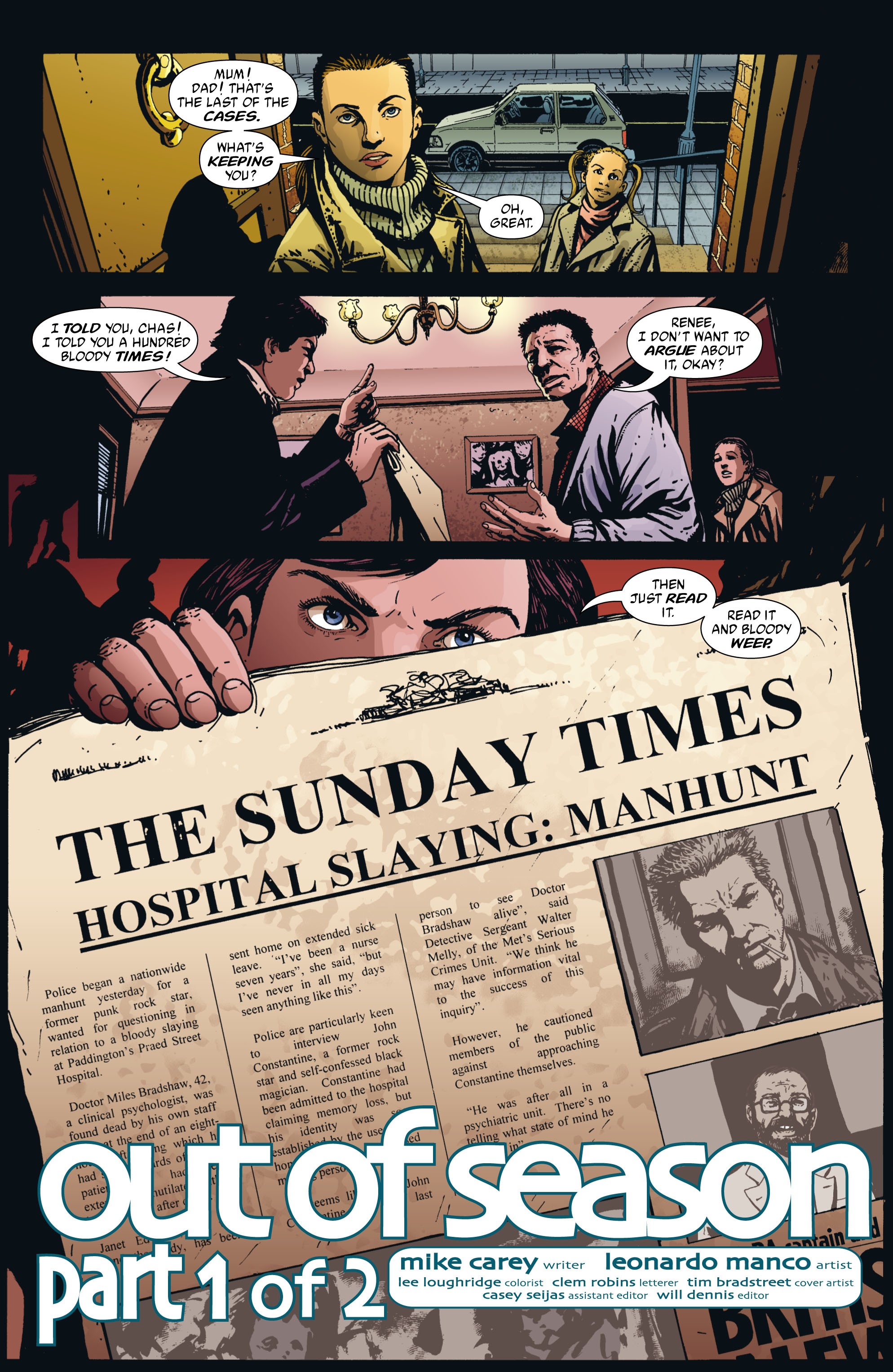 Read online Hellblazer comic -  Issue #195 - 2