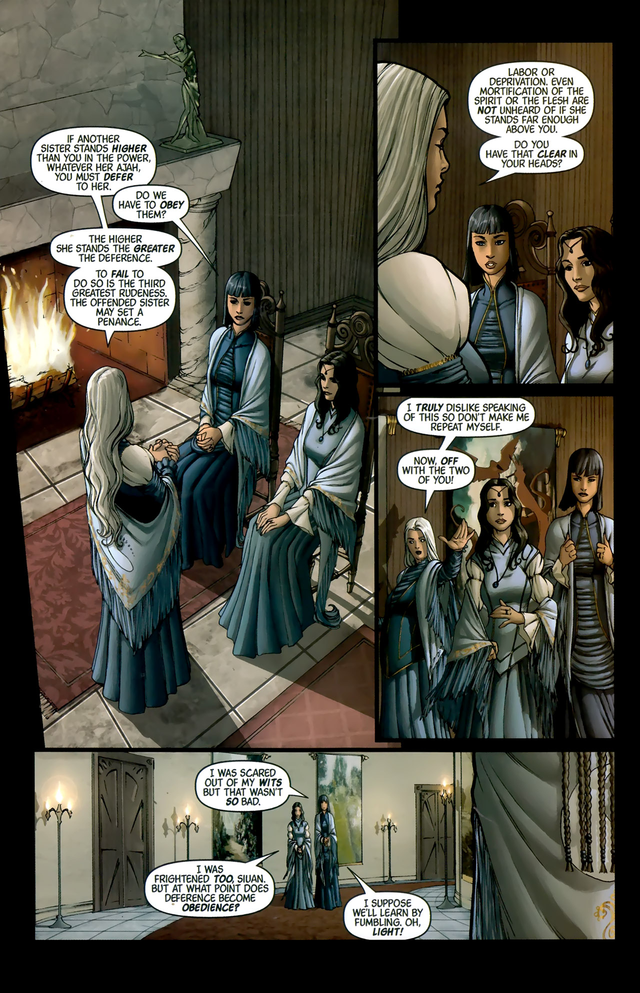 Read online Robert Jordan's The Wheel of Time: New Spring comic -  Issue #5 - 4