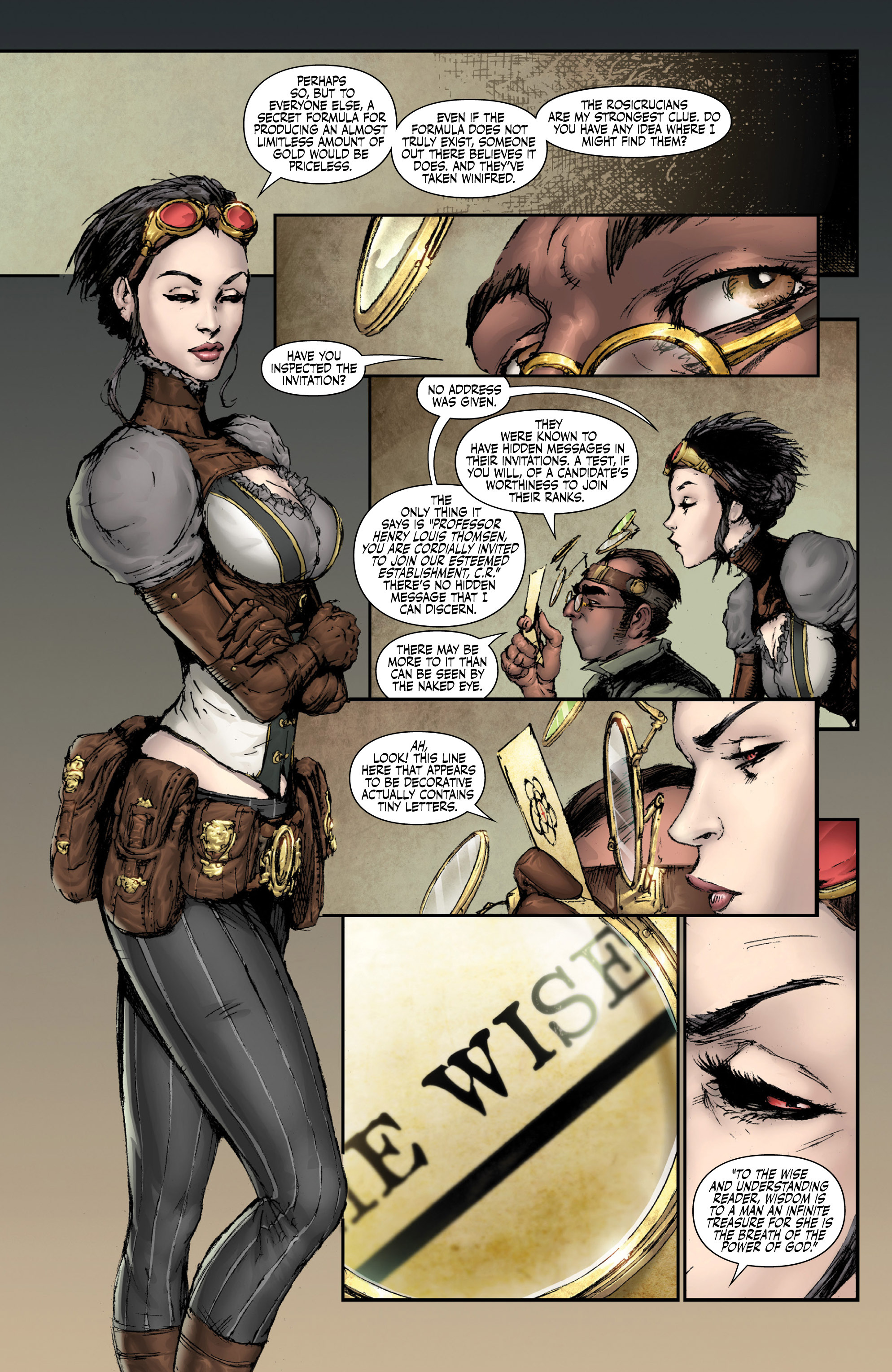 Read online Lady Mechanika: The Tablet of Destinies comic -  Issue #2 - 10