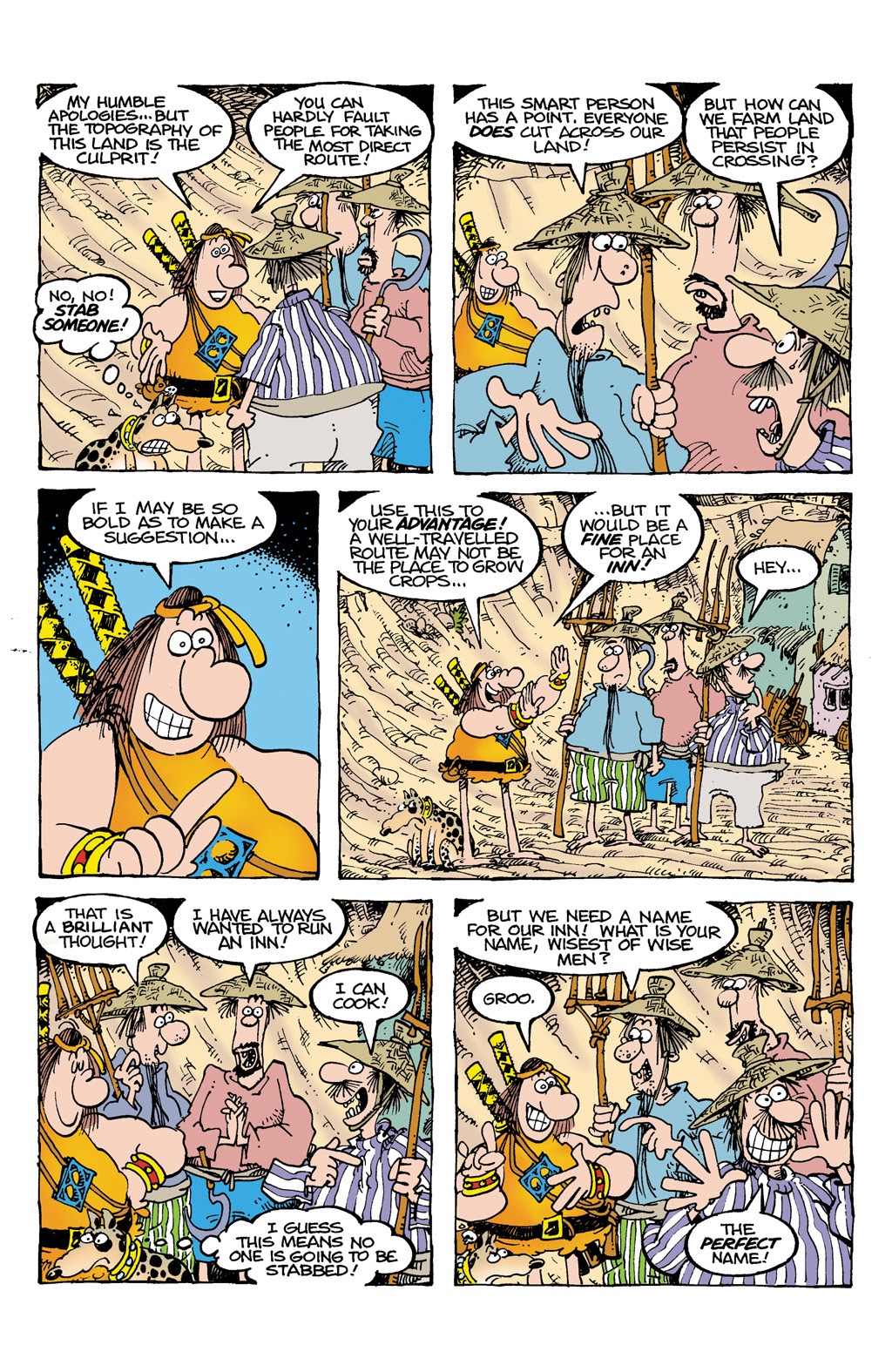 Read online Sergio Aragonés' Groo: The Most Intelligent Man In The World comic -  Issue # TPB - 59