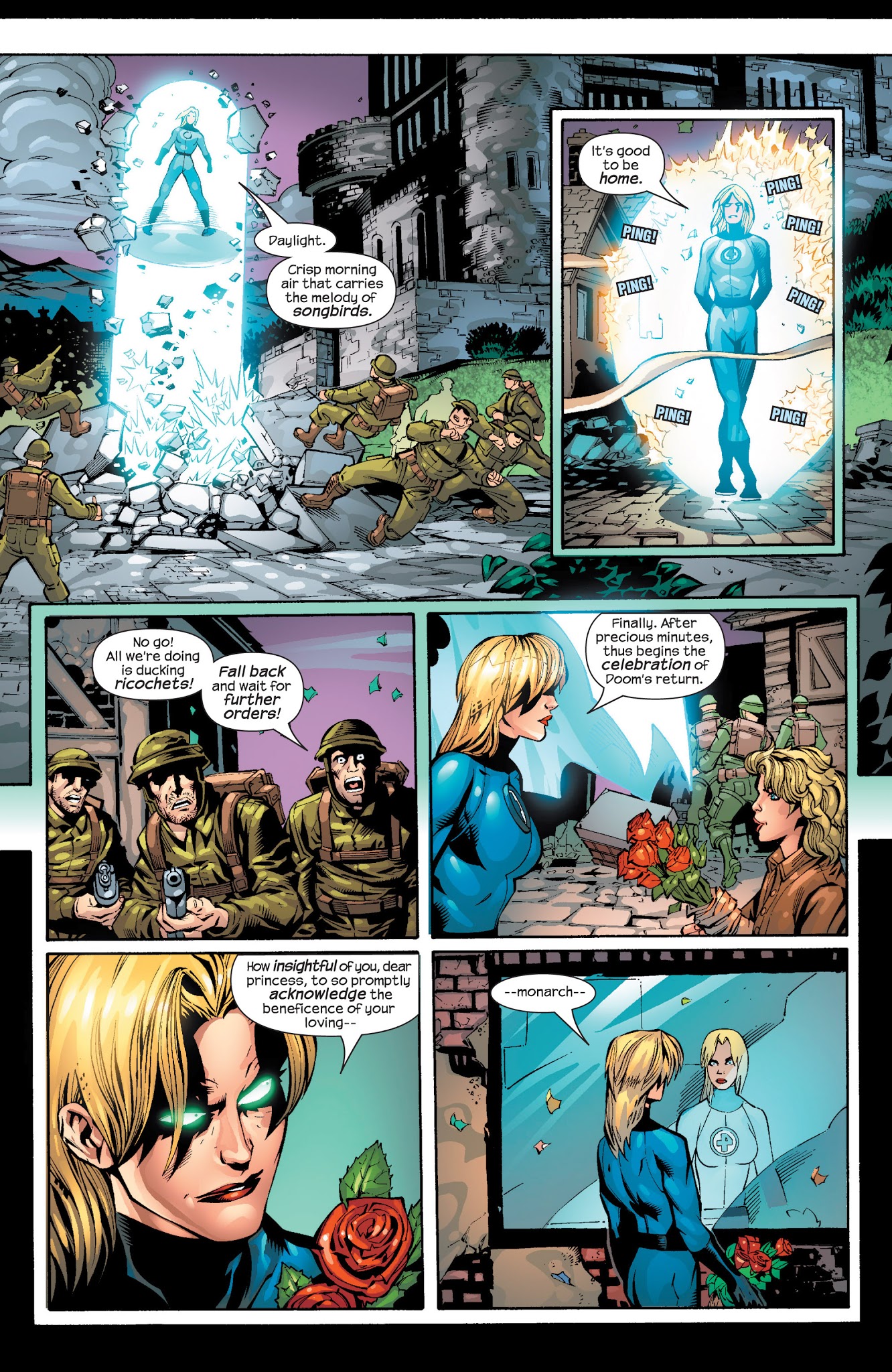 Read online Fantastic Four by Waid & Wieringo Ultimate Collection comic -  Issue # TPB 3 - 121