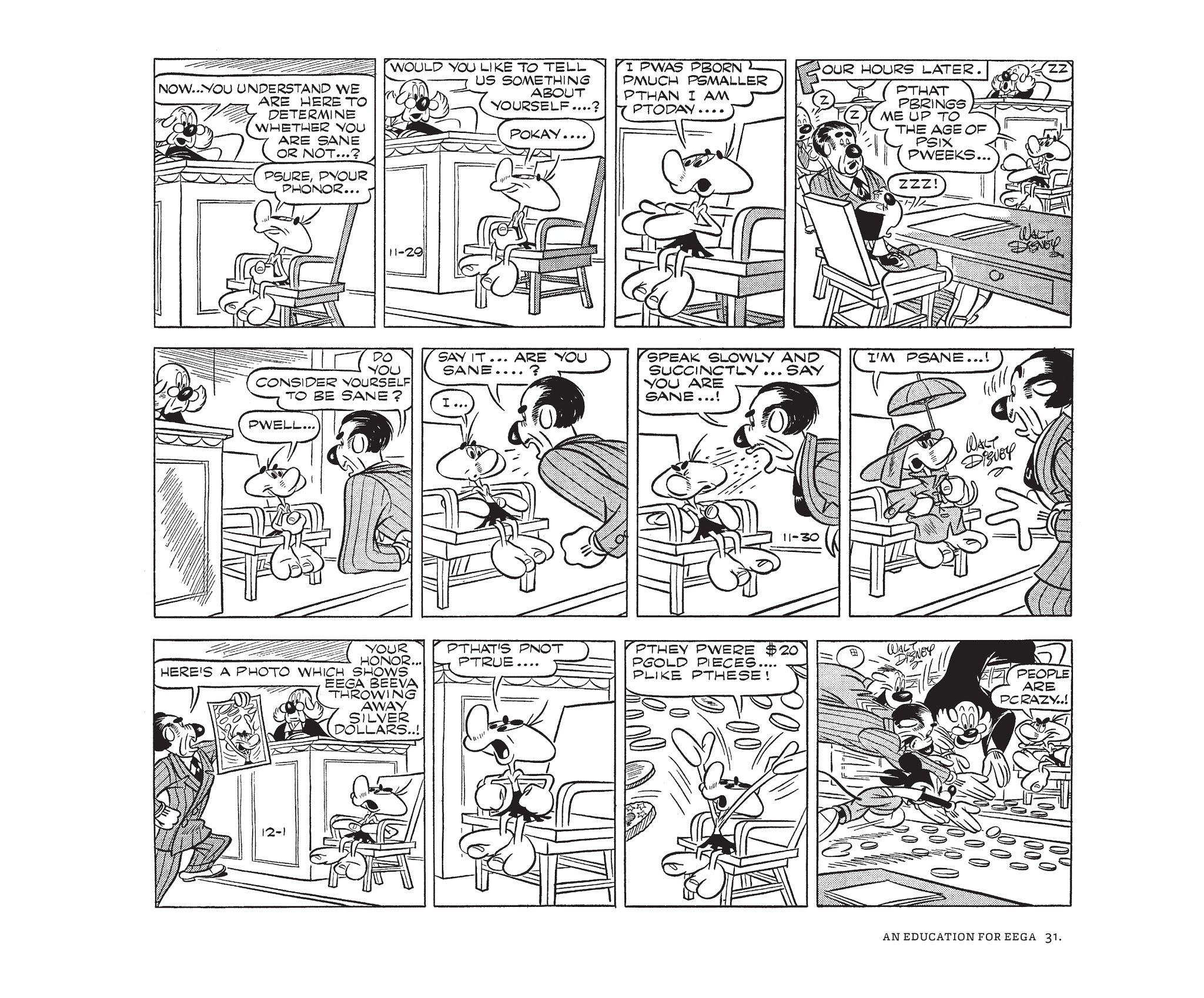 Read online Walt Disney's Mickey Mouse by Floyd Gottfredson comic -  Issue # TPB 10 (Part 1) - 31