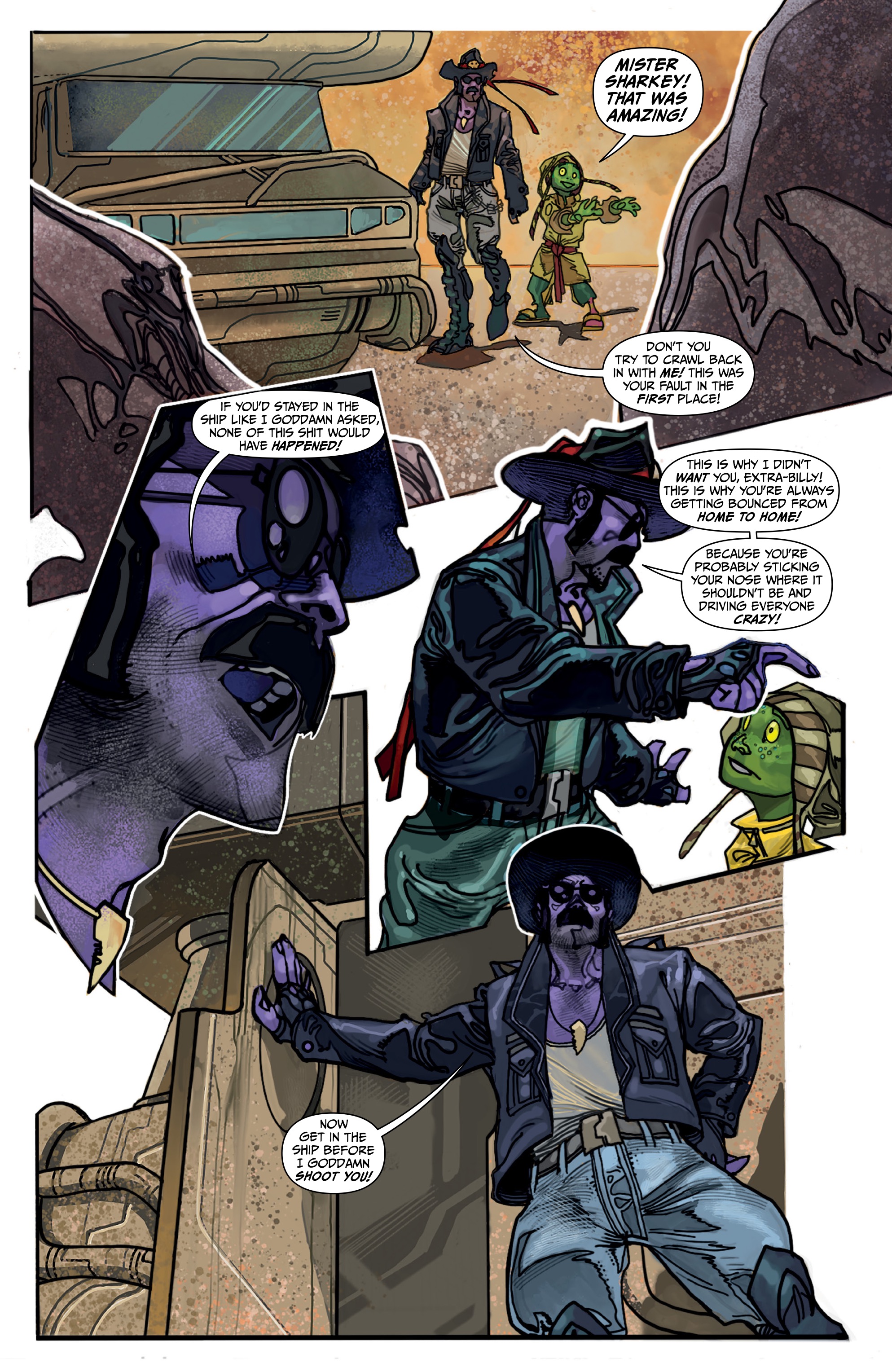 Read online Sharkey the Bounty Hunter comic -  Issue # _TPB (Part 1) - 50