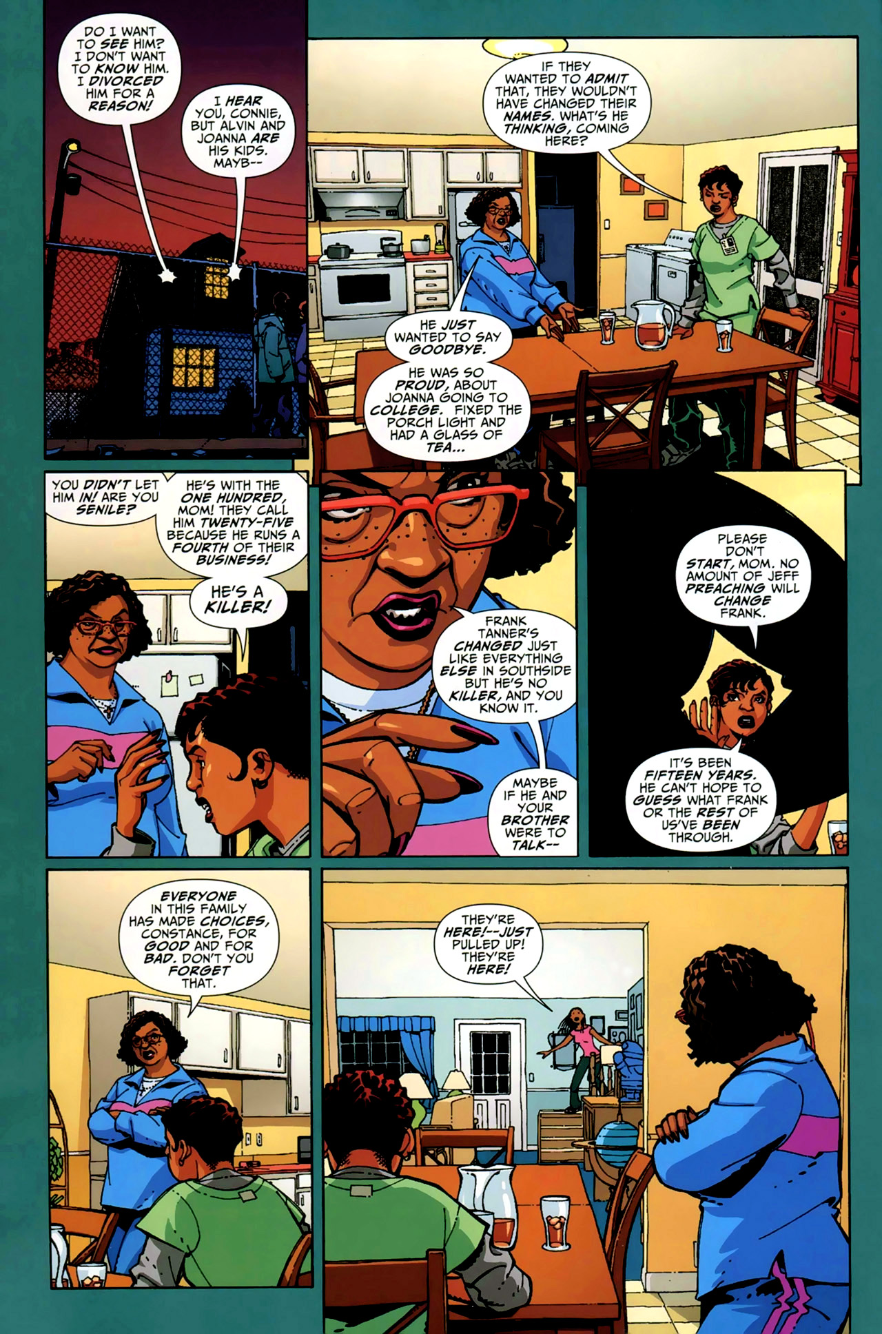 Read online Black Lightning: Year One comic -  Issue #1 - 8