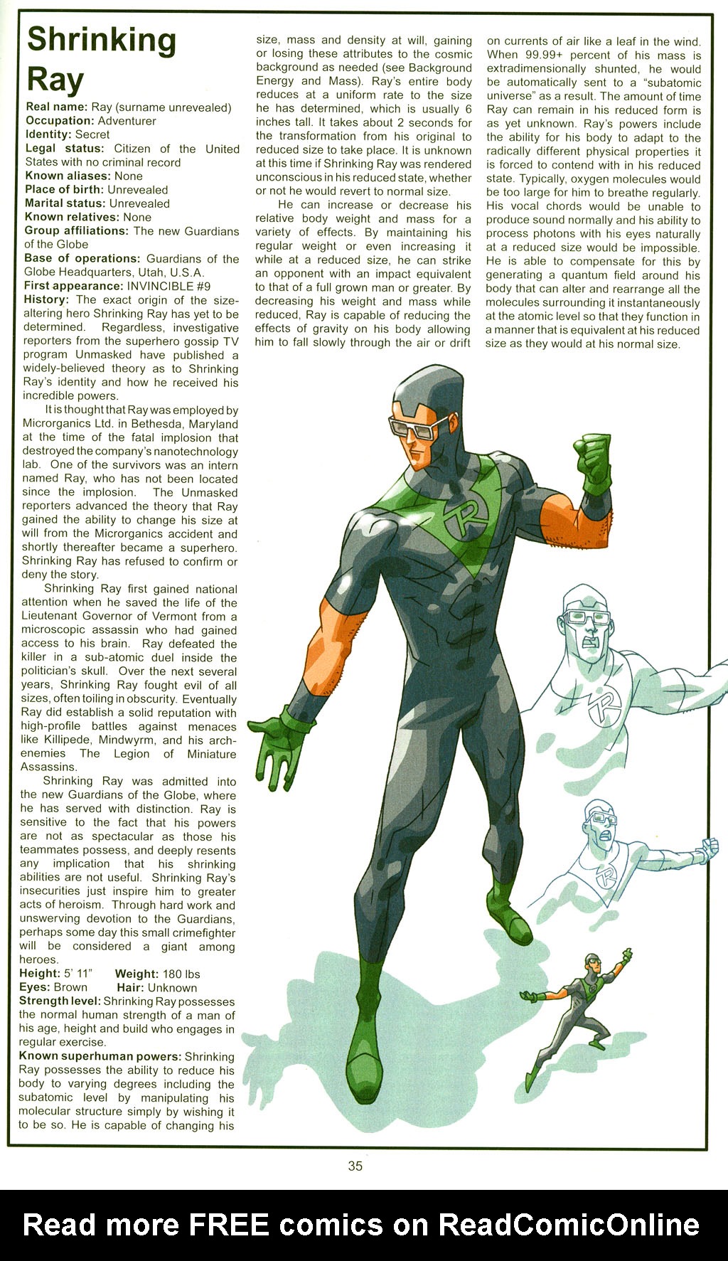 Read online The Official Handbook of the Invincible Universe comic -  Issue #2 - 37