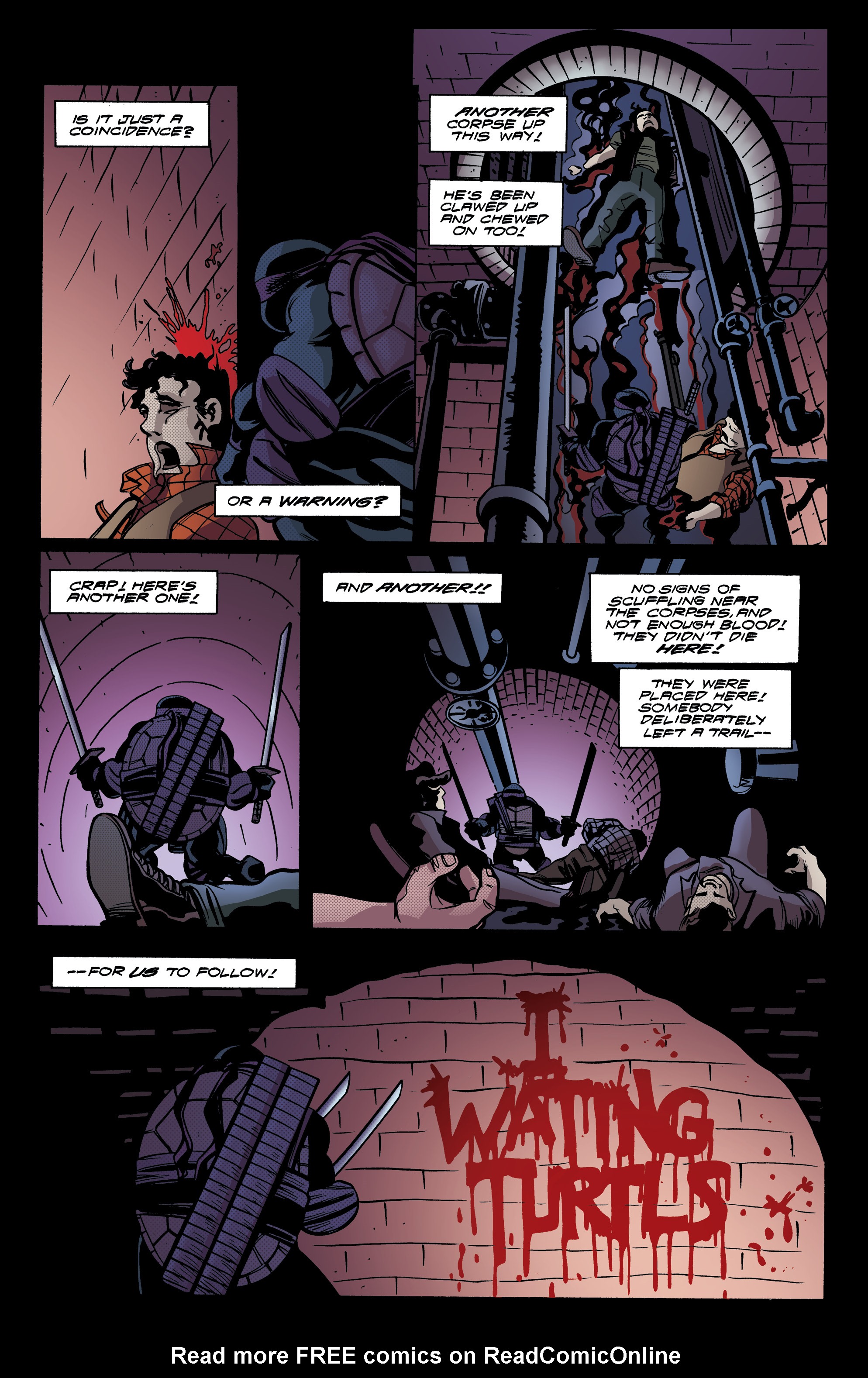 Read online Teenage Mutant Ninja Turtles: Urban Legends comic -  Issue #17 - 19