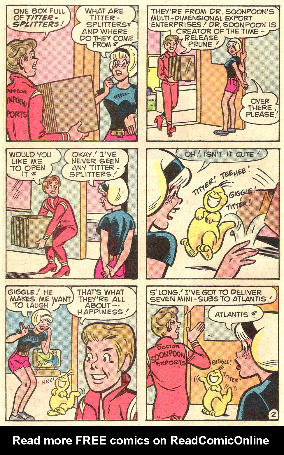 Read online Sabrina The Teenage Witch (1971) comic -  Issue #76 - 14