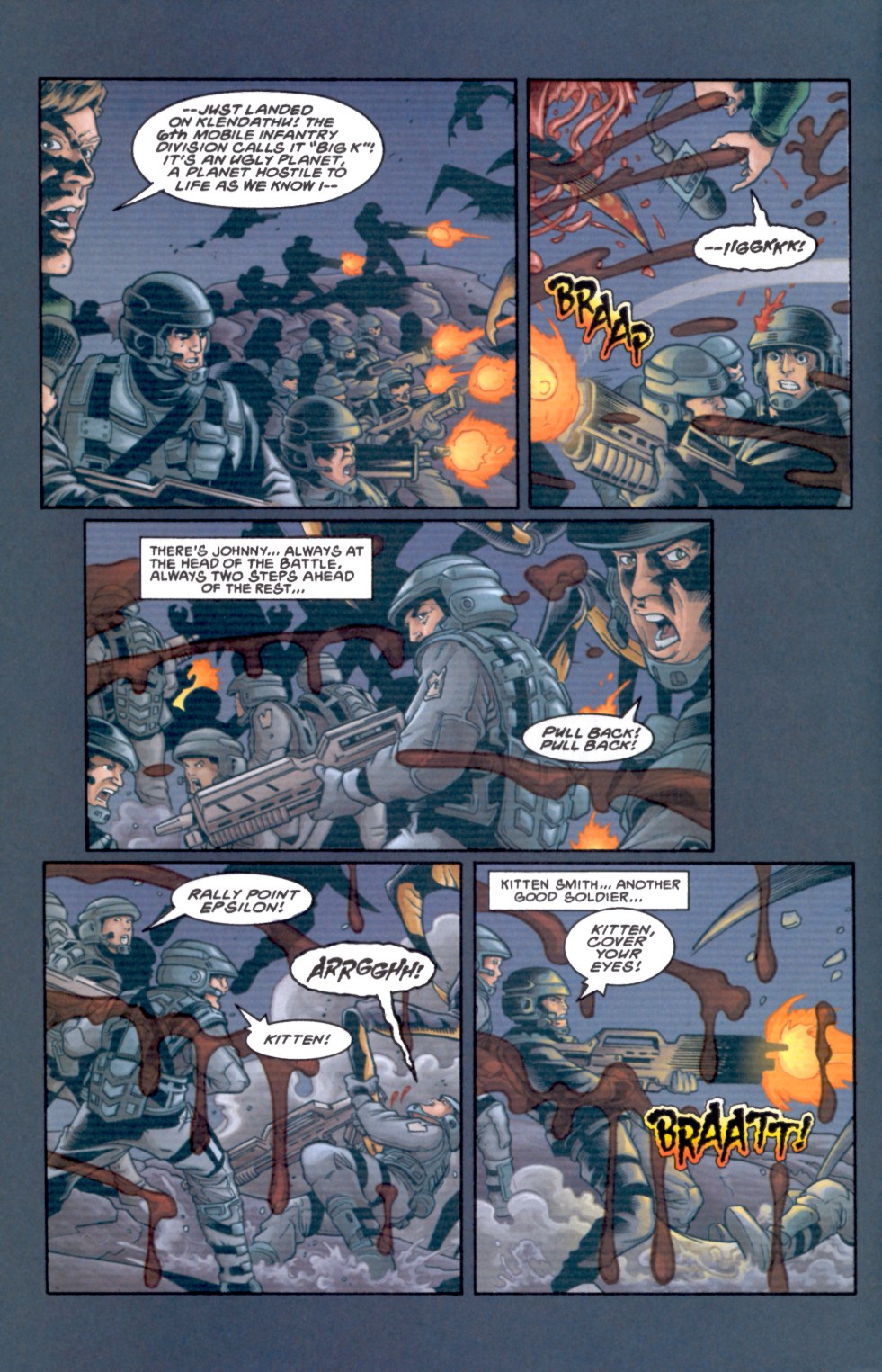 Read online Starship Troopers comic -  Issue #1 - 4