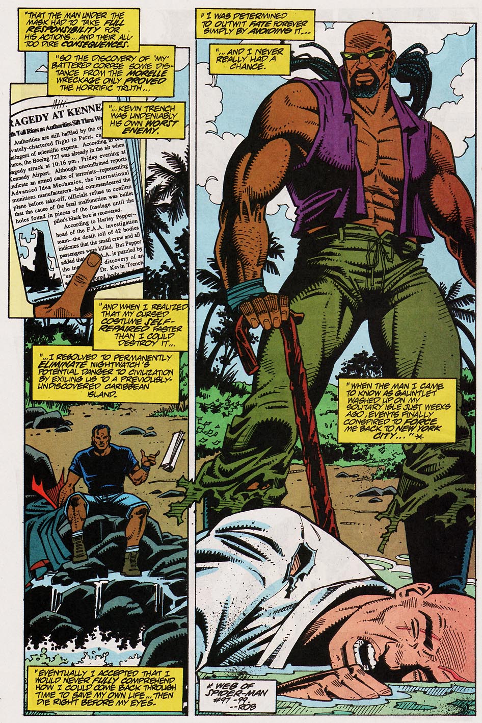 Read online Web of Spider-Man (1985) comic -  Issue #100 - 41