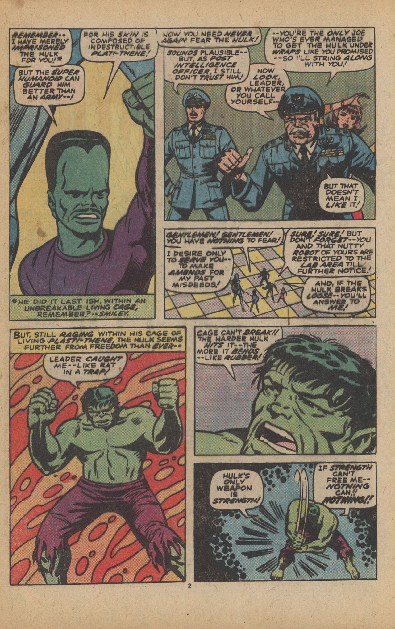 Read online Marvel Super-Heroes comic -  Issue #70 - 4