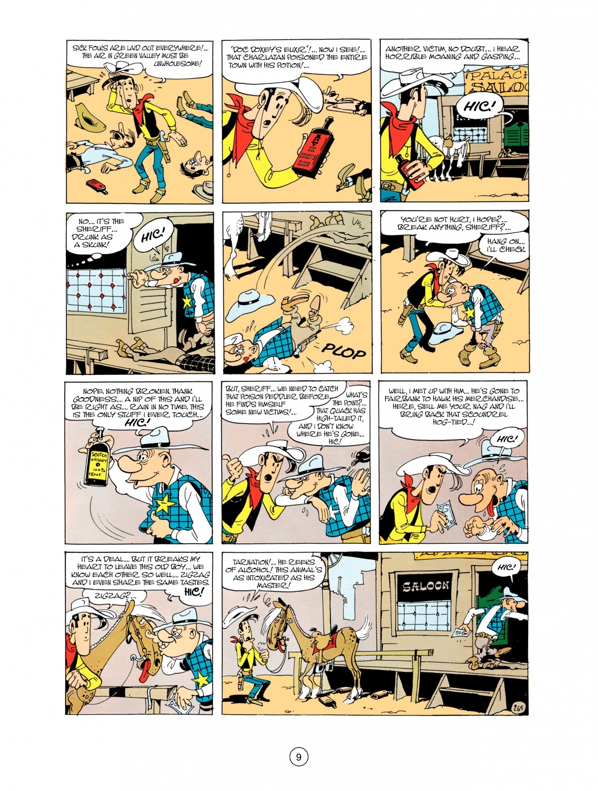Read online A Lucky Luke Adventure comic -  Issue #38 - 9