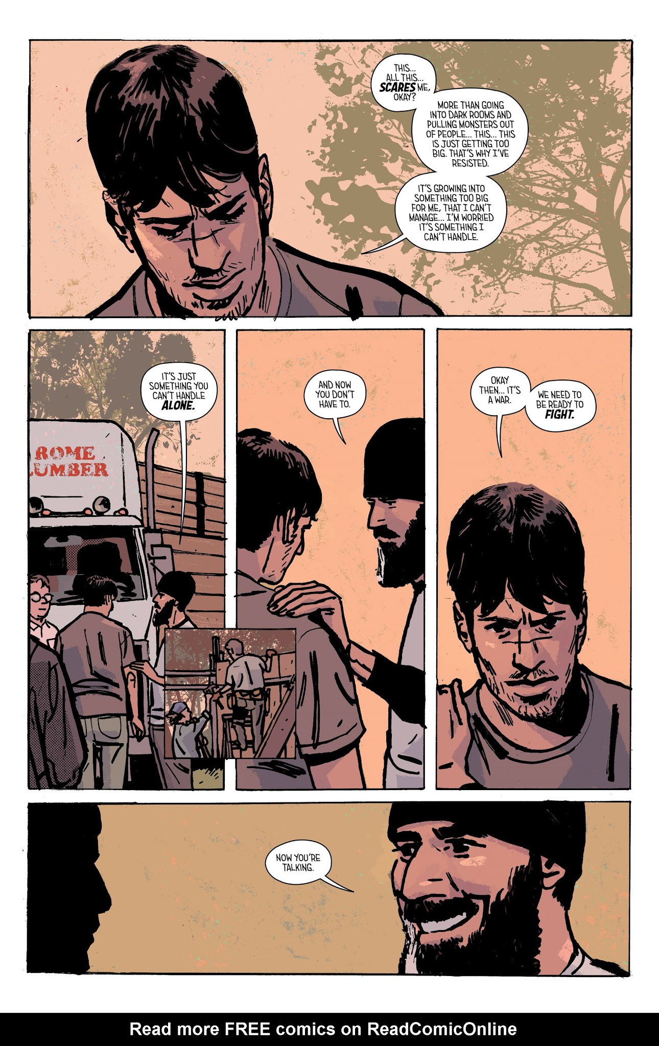 Read online Outcast by Kirkman & Azaceta comic -  Issue #34 - 17