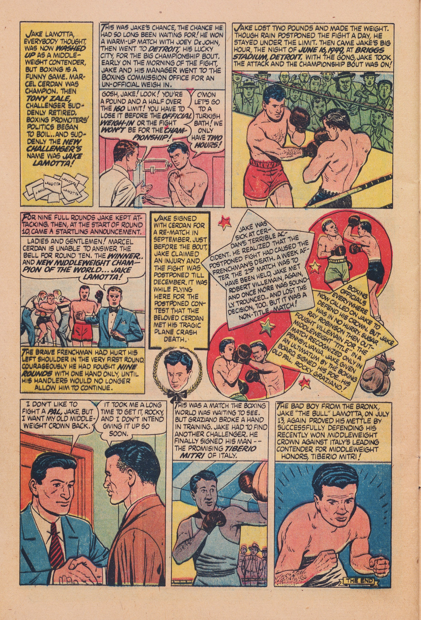 Read online Babe Ruth Sports Comics comic -  Issue #10 - 27