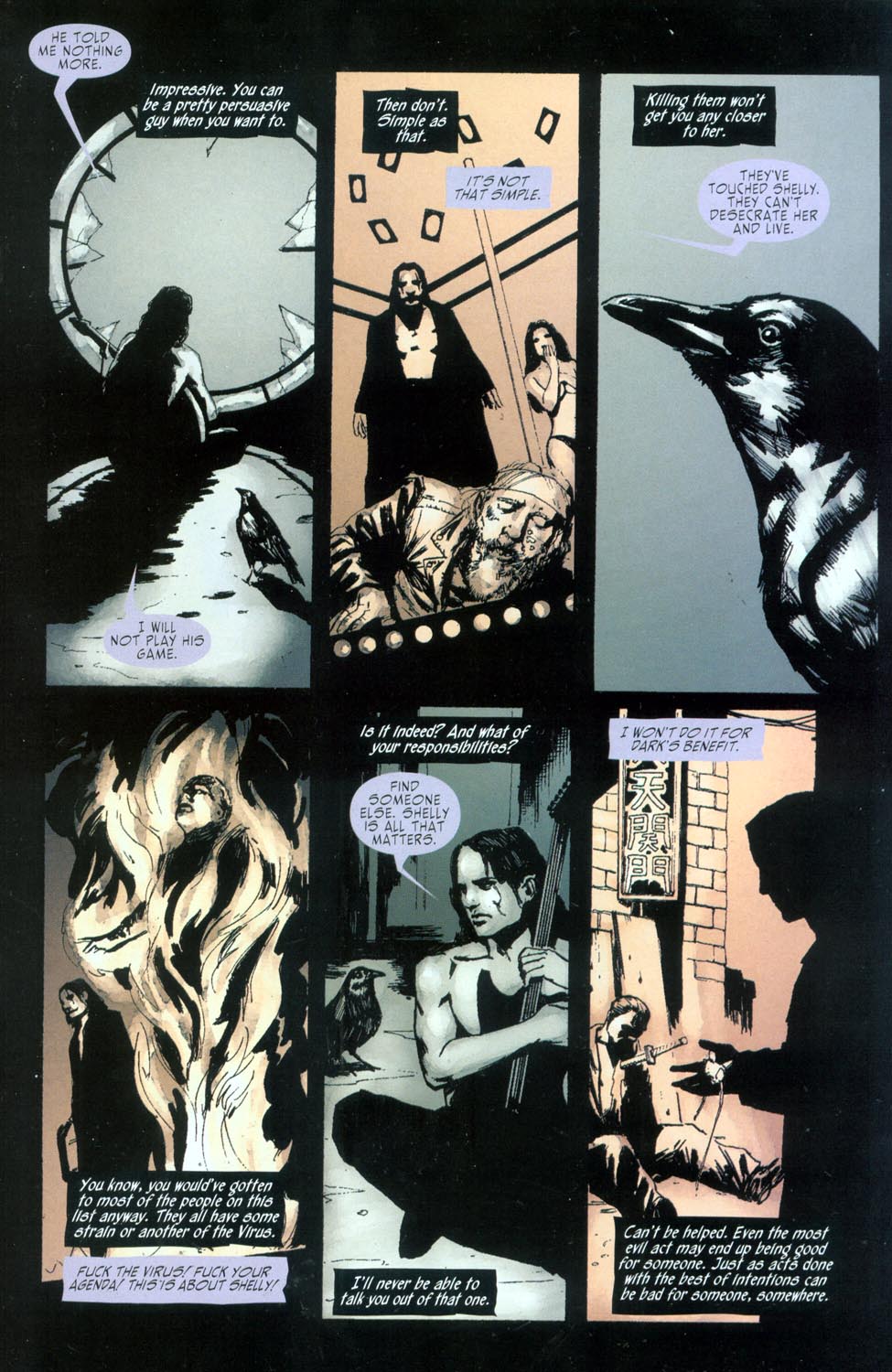 Read online The Crow (1999) comic -  Issue #10 - 17