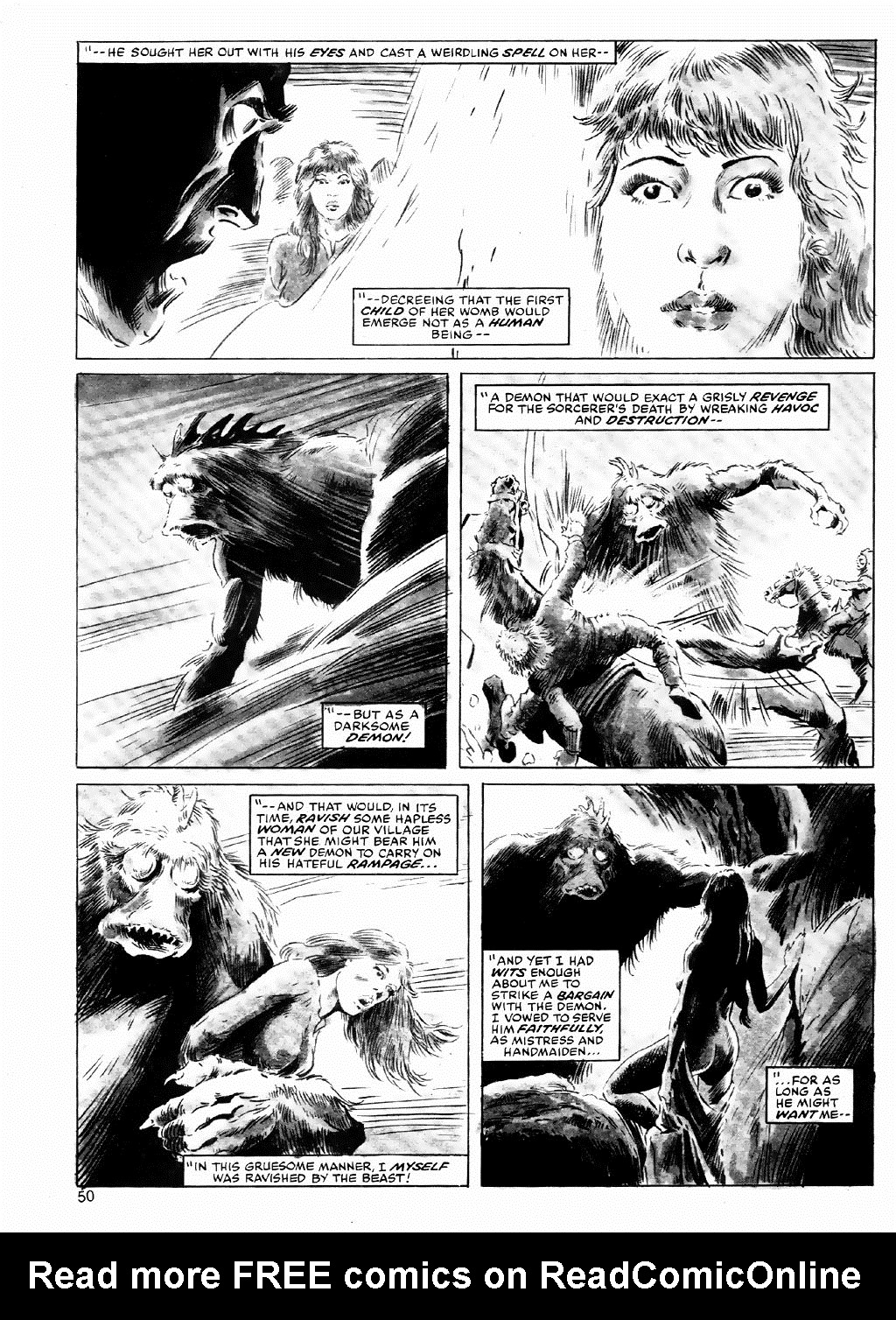 The Savage Sword Of Conan issue 84 - Page 50
