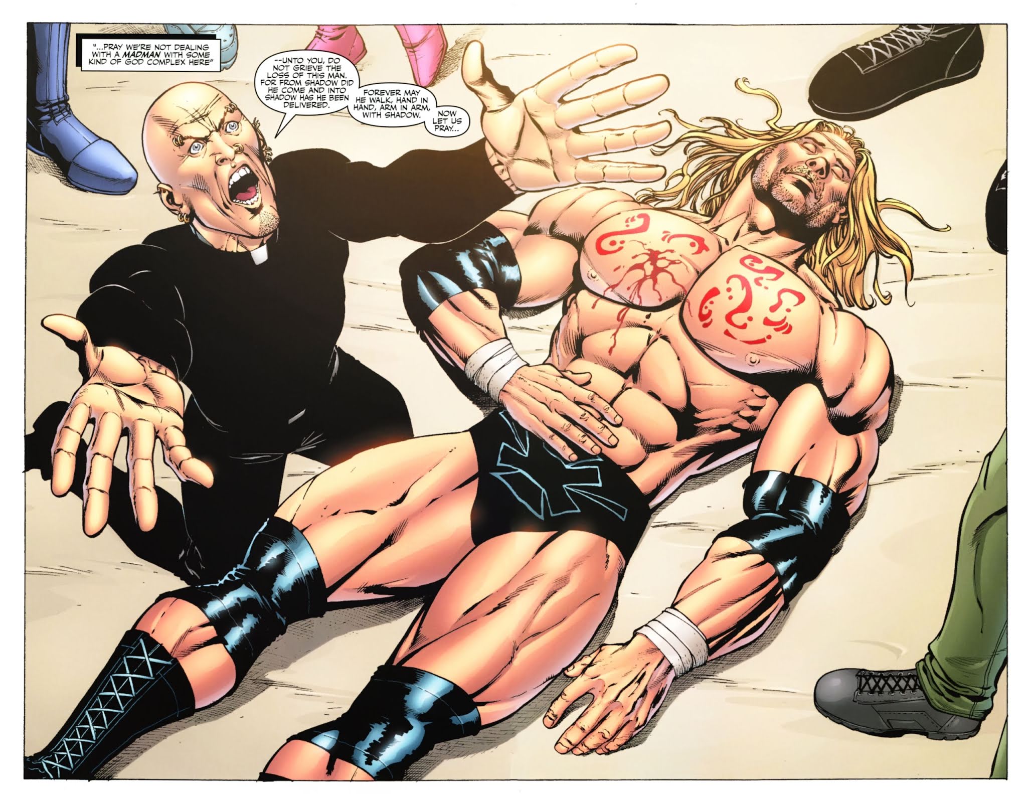 Read online WWE Heroes comic -  Issue #3 - 7