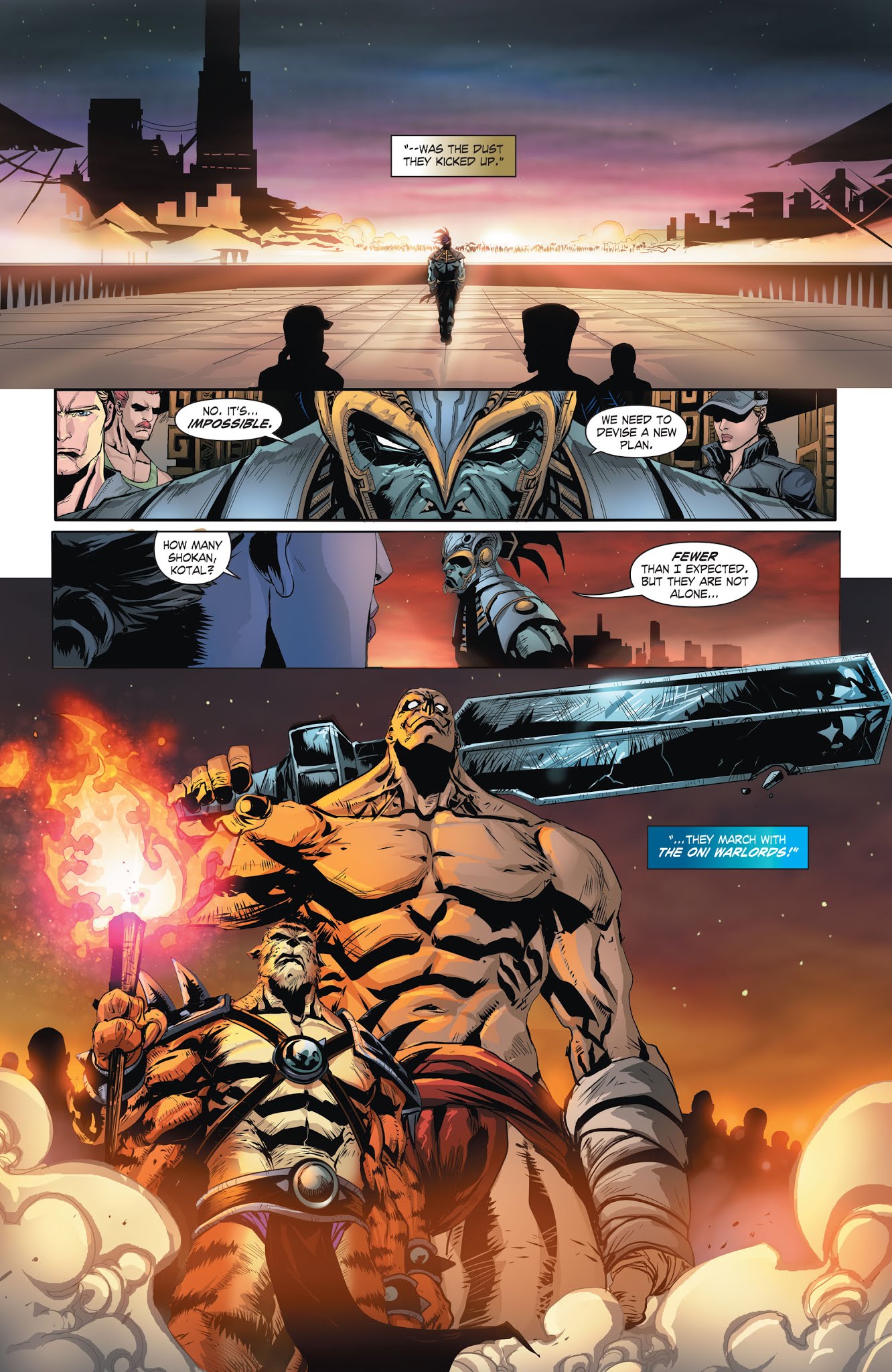 Read online Mortal Kombat X [I] comic -  Issue # _TPB 2 - 25